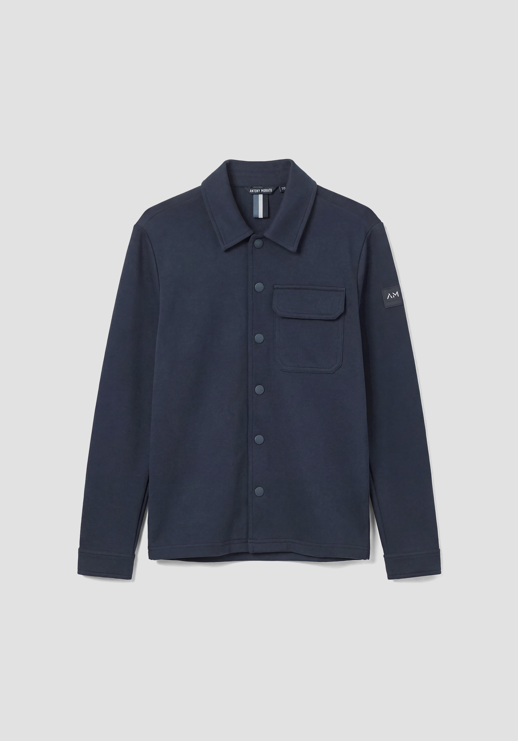 SUDADERA REGULAR FIT CON BOLSILLO Y LOGOTIPO