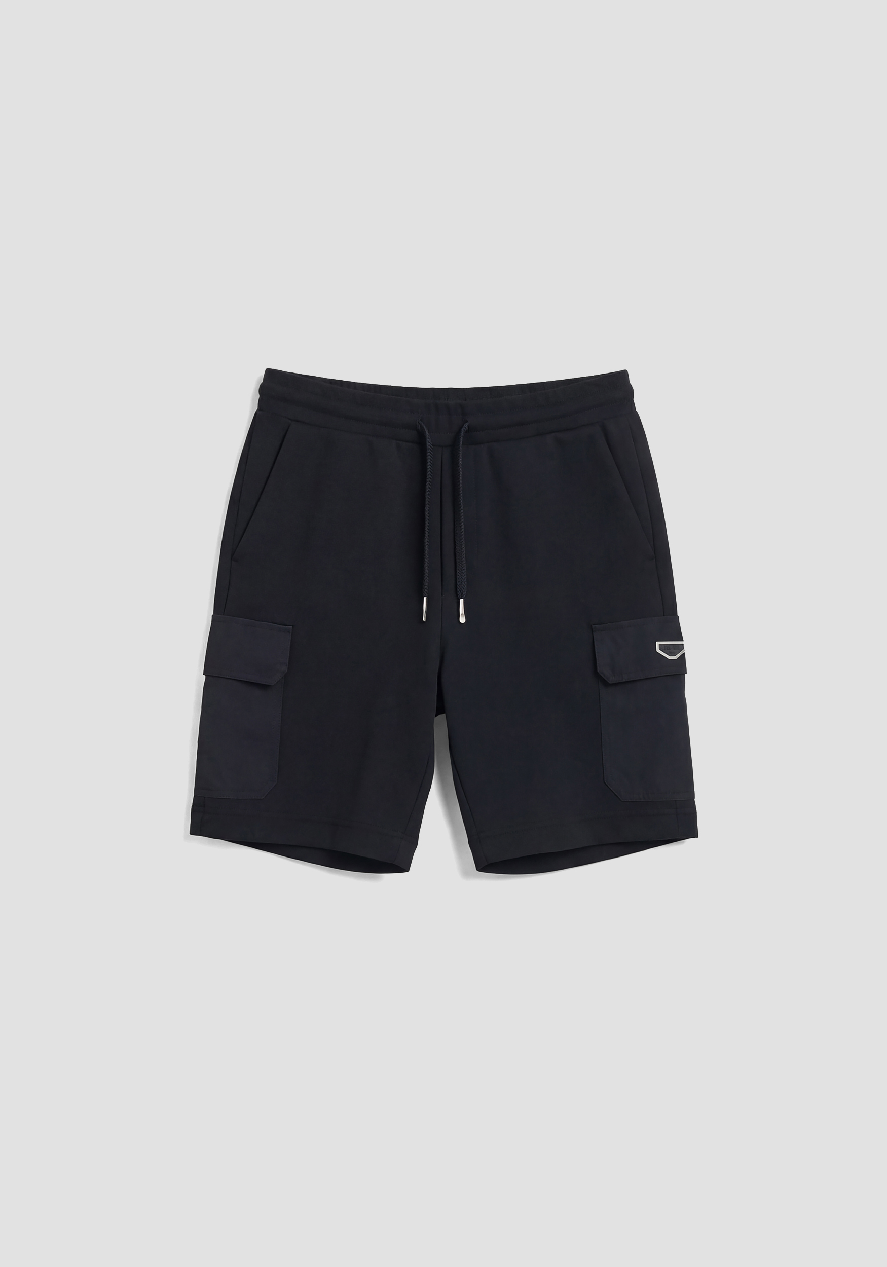 PANTALONES CORTOS CON ELÁSTICO Y BOLSILLOS