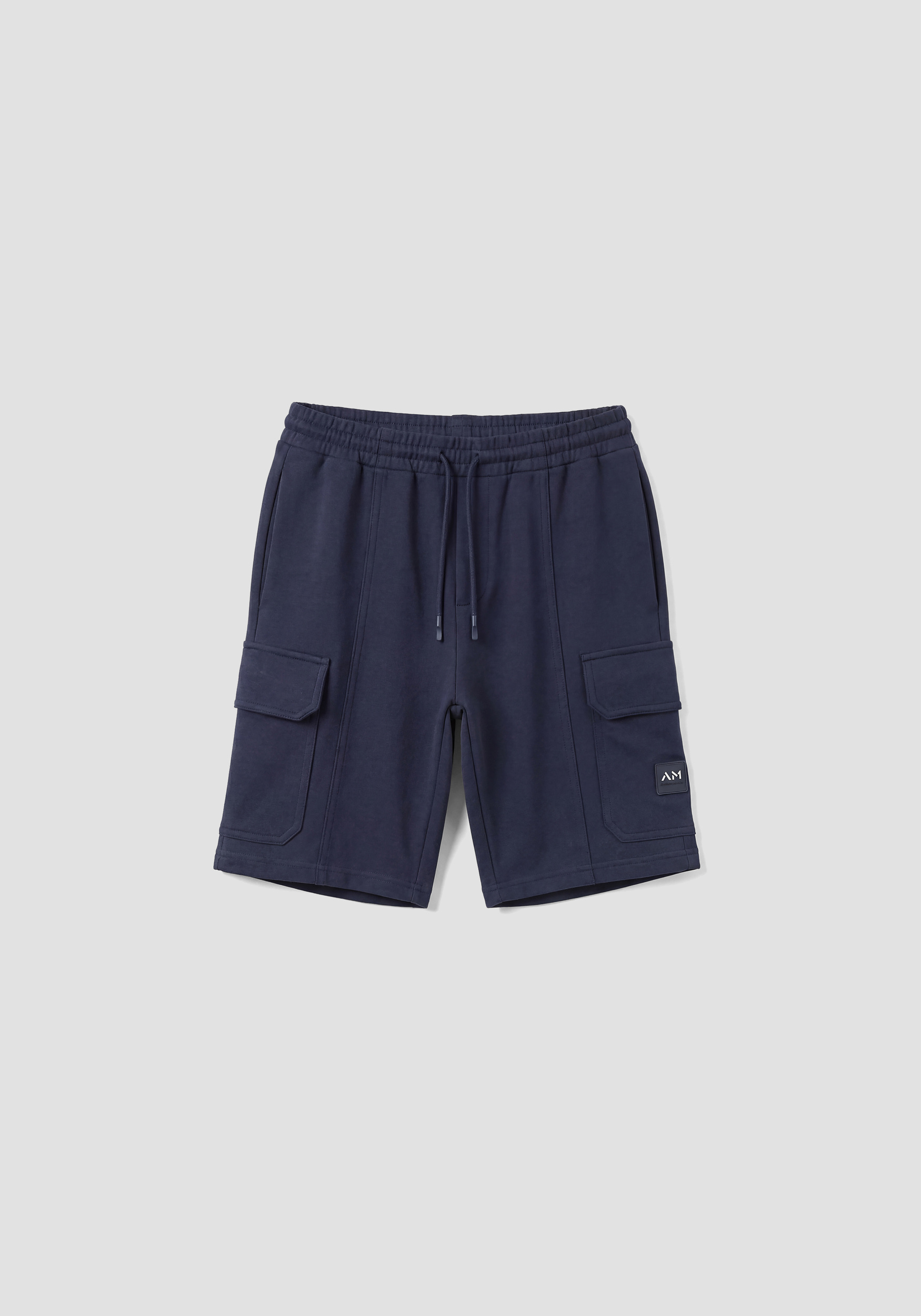 PANTALONES CORTOS CON ELÁSTICO Y BOLSILLOS CON LOGOTIPO