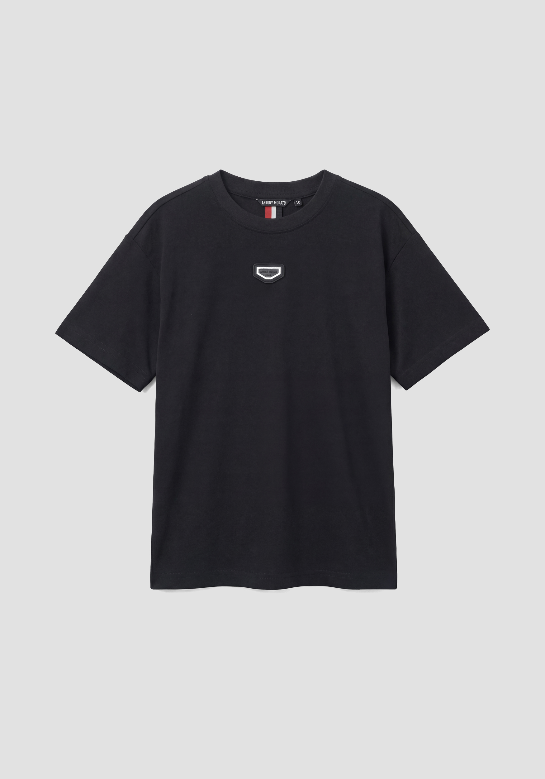 CAMISETA RELAXED FIT EN JERSEY DE ALGODÓN CON LOGOTIPO