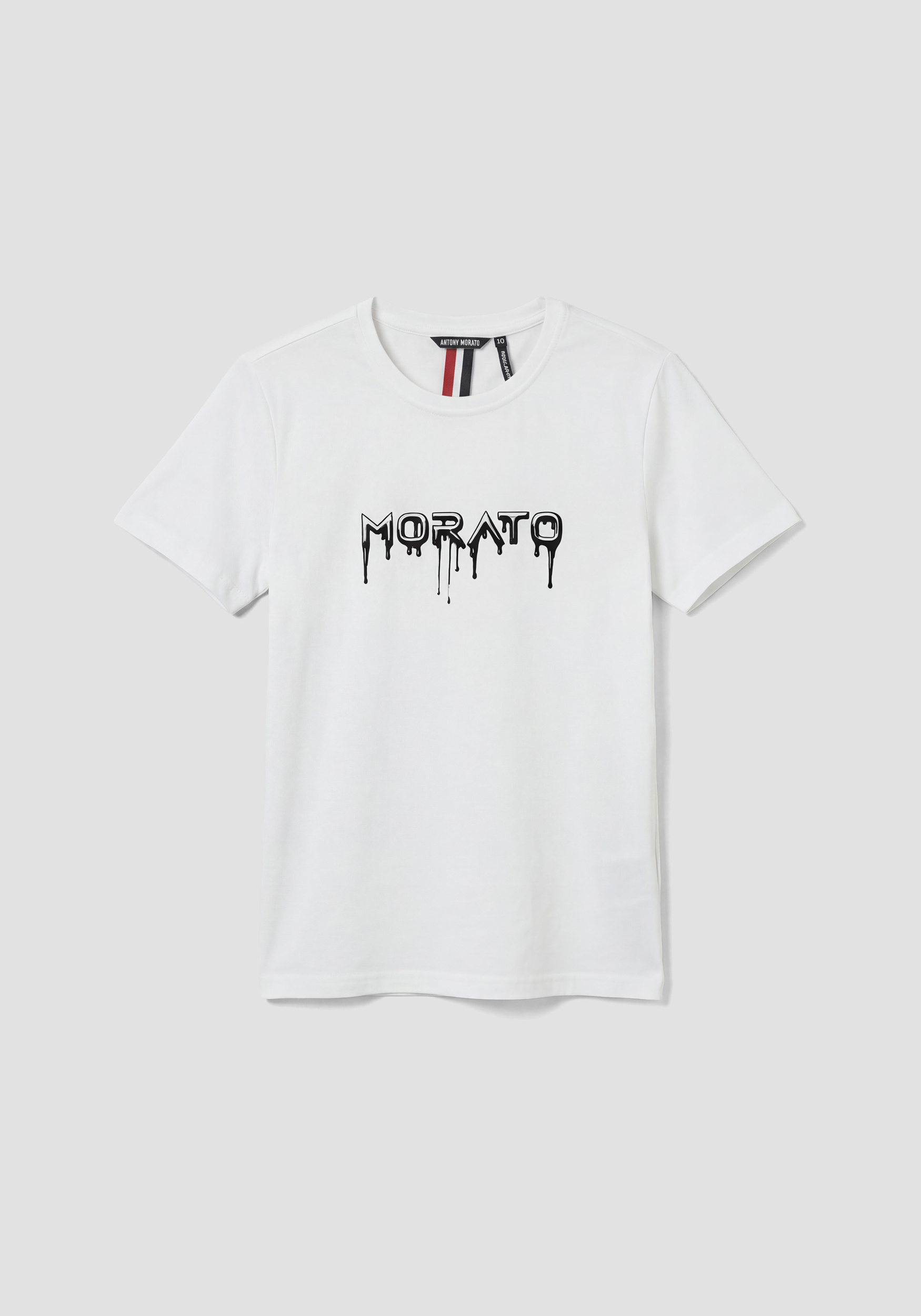 CAMISETA REGULAR FIT DE JERSEY DE ALGODÓN CON ESTAMPADO