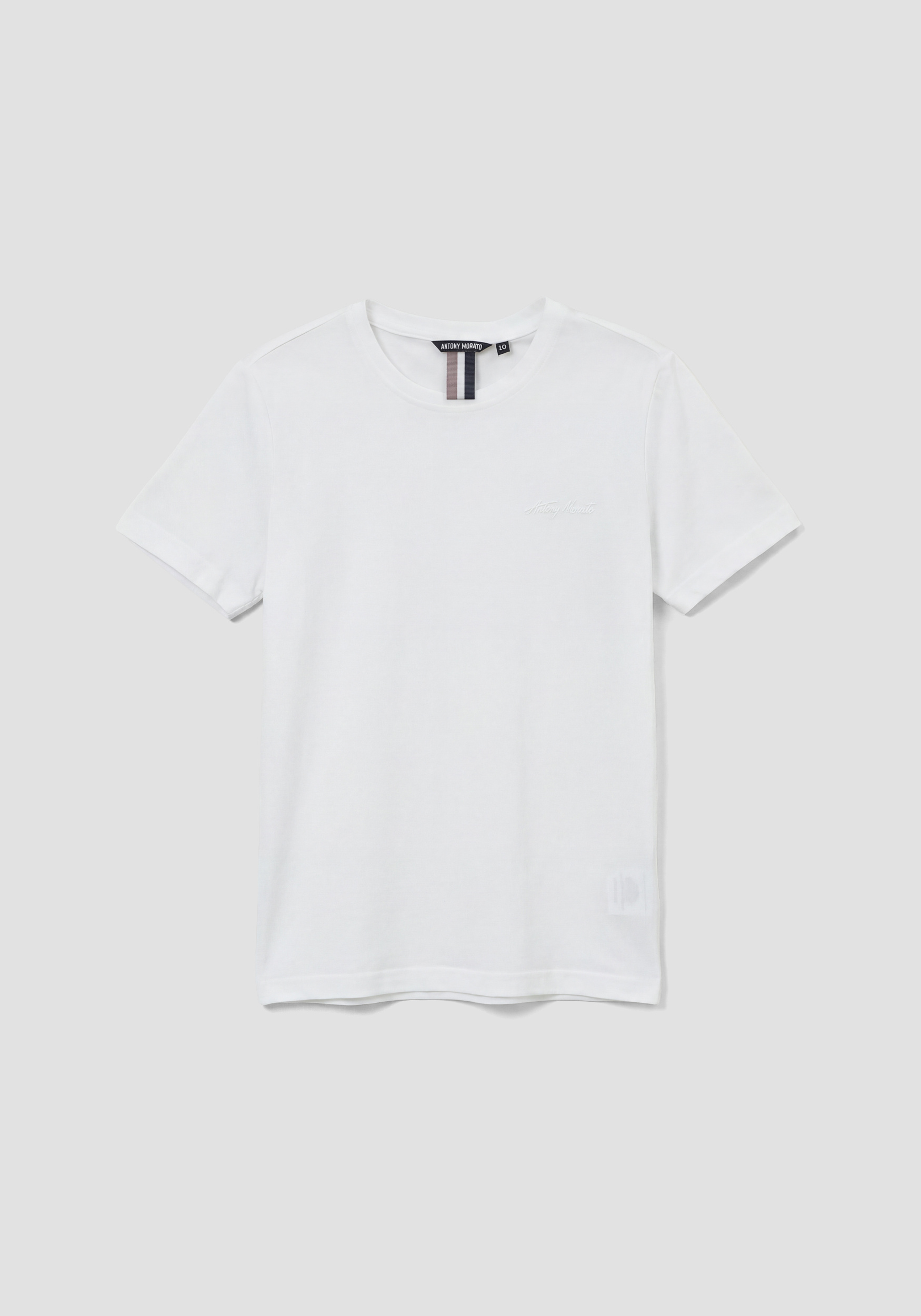 CAMISETA DE CORTE REGULAR EN JERSEY DE ALGODÓN