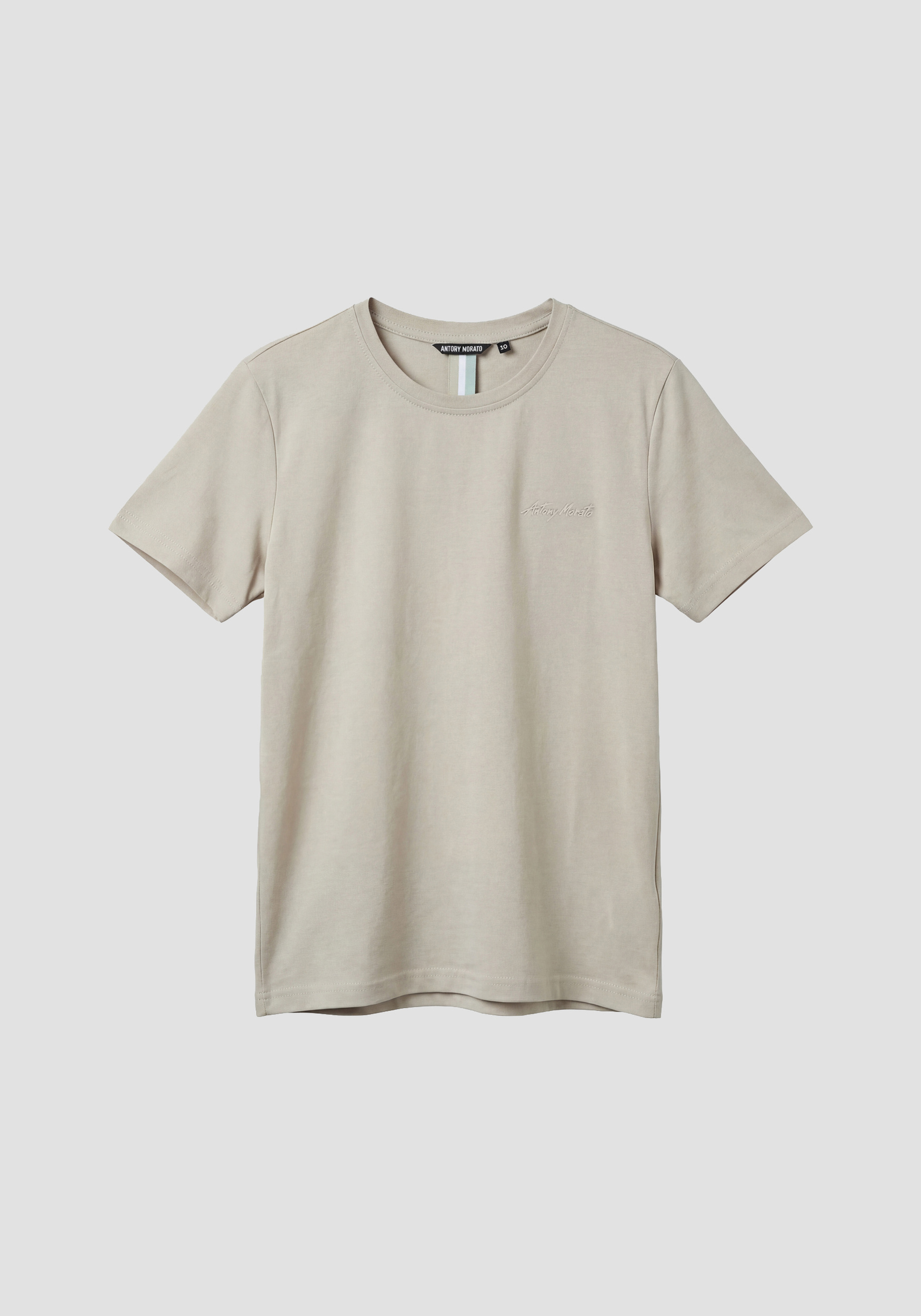 CAMISETA DE CORTE REGULAR EN JERSEY DE ALGODÓN