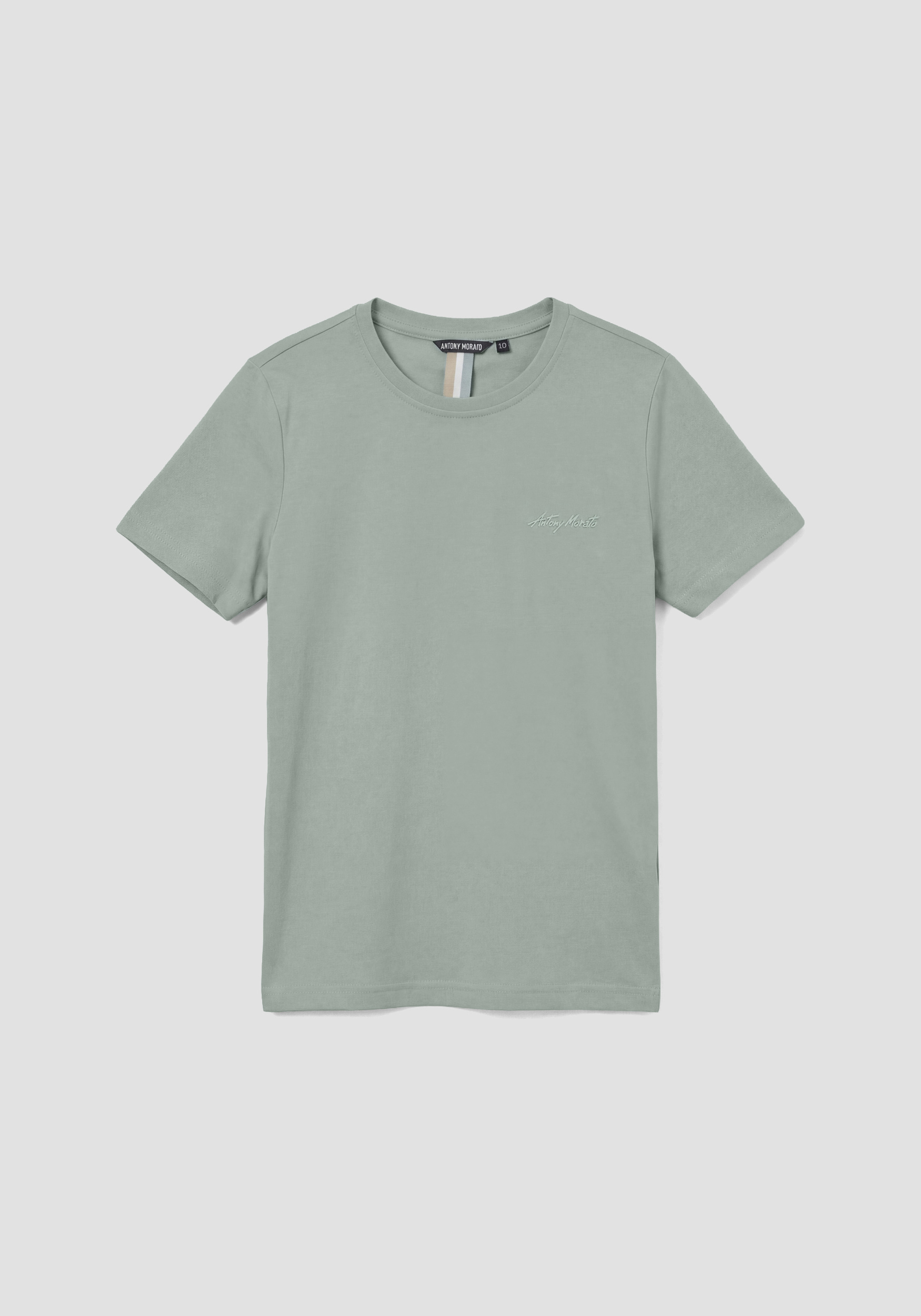 CAMISETA DE CORTE REGULAR EN JERSEY DE ALGODÓN