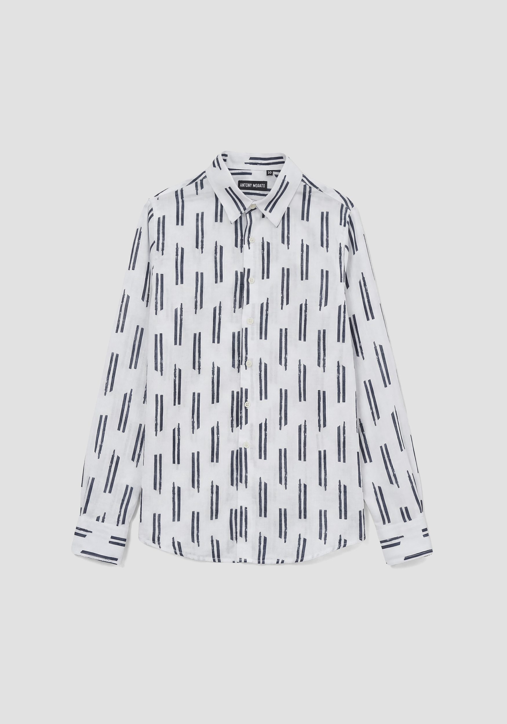 CAMISA REGULAR FIT DE ALGODÓN SUAVE AL TACTO ESTAMPADA