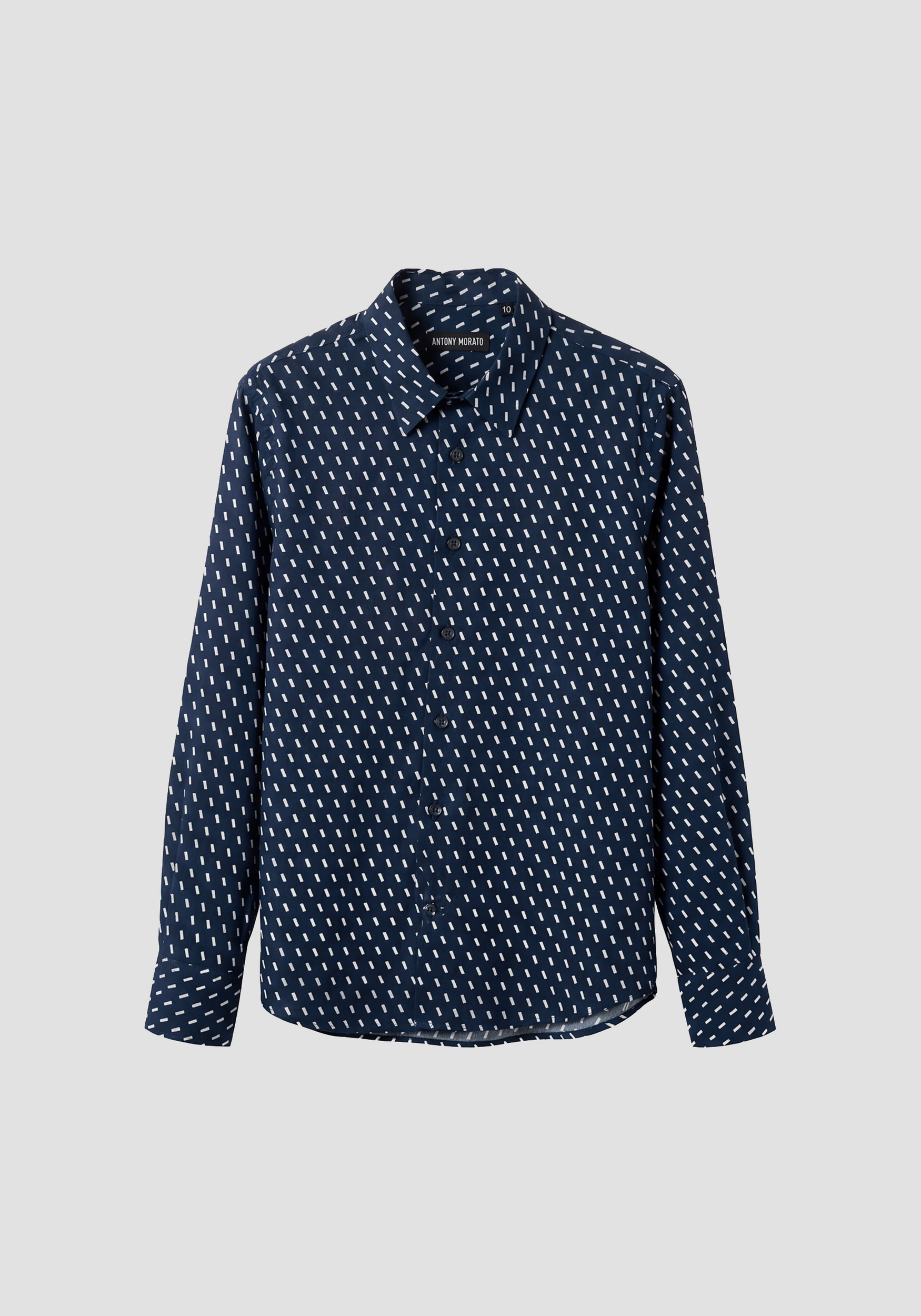 CAMISA REGULAR FIT DE ALGODÓN SUAVE AL TACTO CON LOGOTIPO