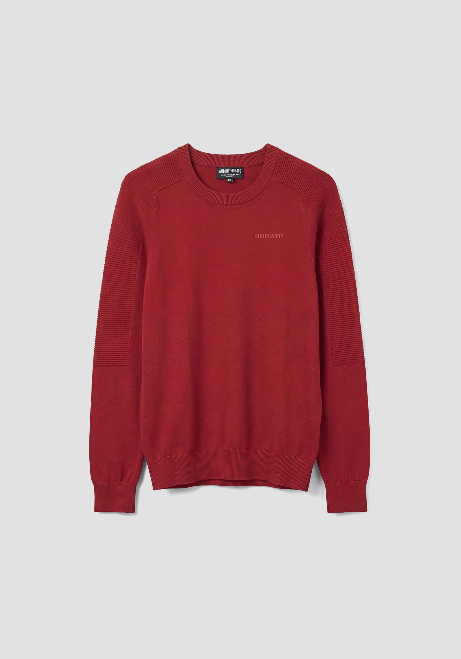 JERSEY DE CORTE REGULAR EN ALGODÓN PEINADO