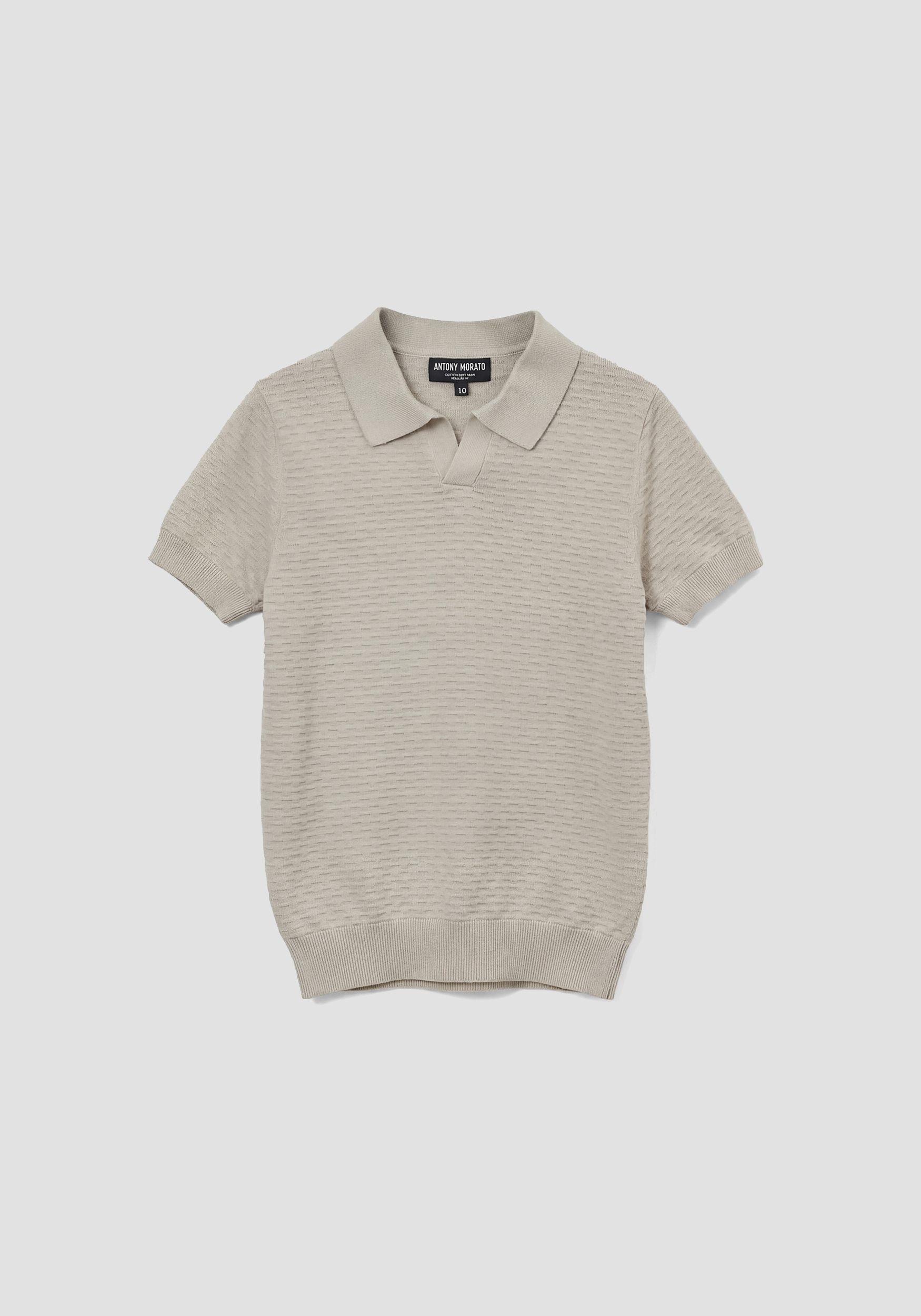 JERSEY DE CORTE REGULAR EN HILO DE ALGODÓN SUAVE