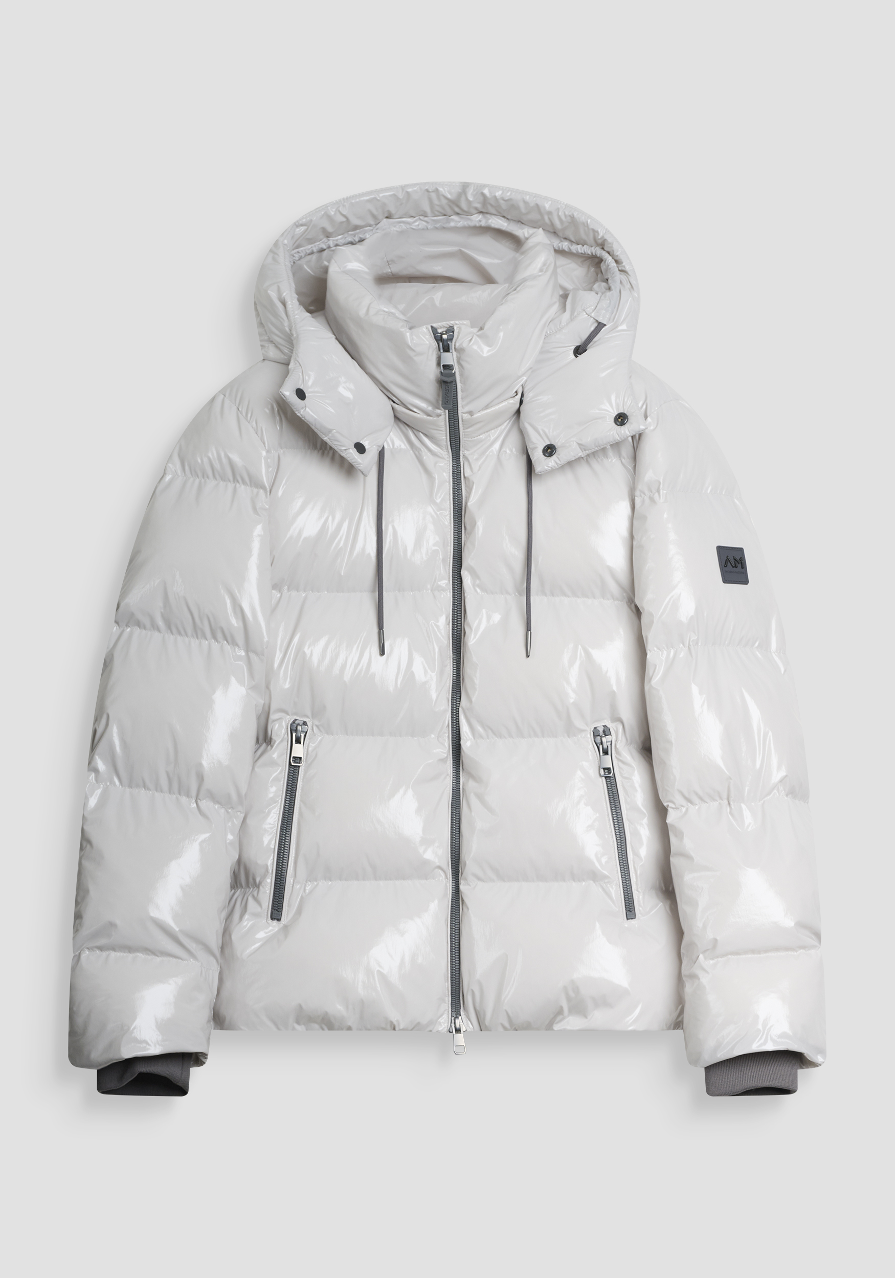 PLUMÍFERO BRILLANTE RELAXED FIT CON RELLENO SINTÉTICO