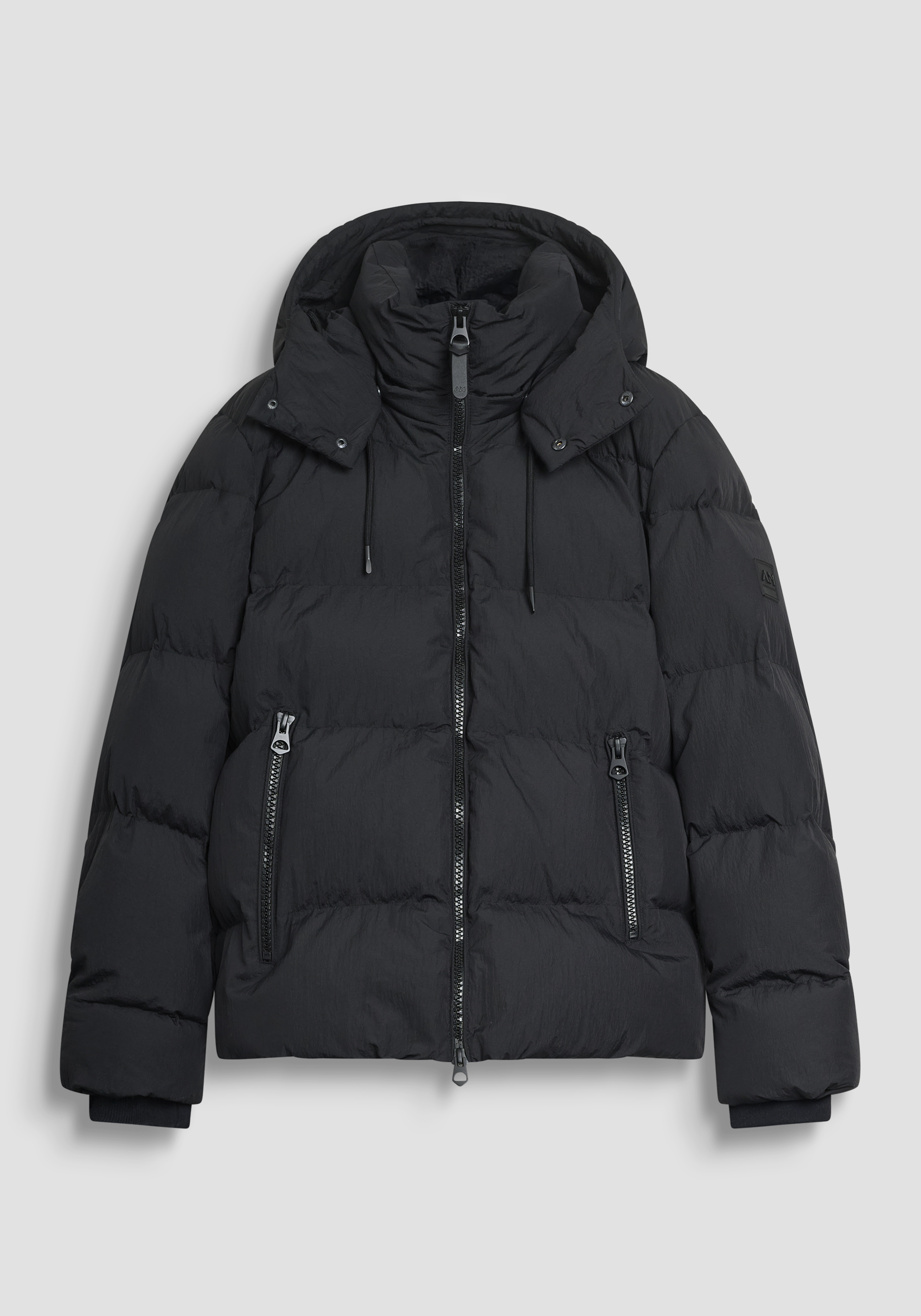 PLUMÍFERO RELAXED FIT EN TEJIDO TEXTURIZADO CON RELLENO SINTÉTICO