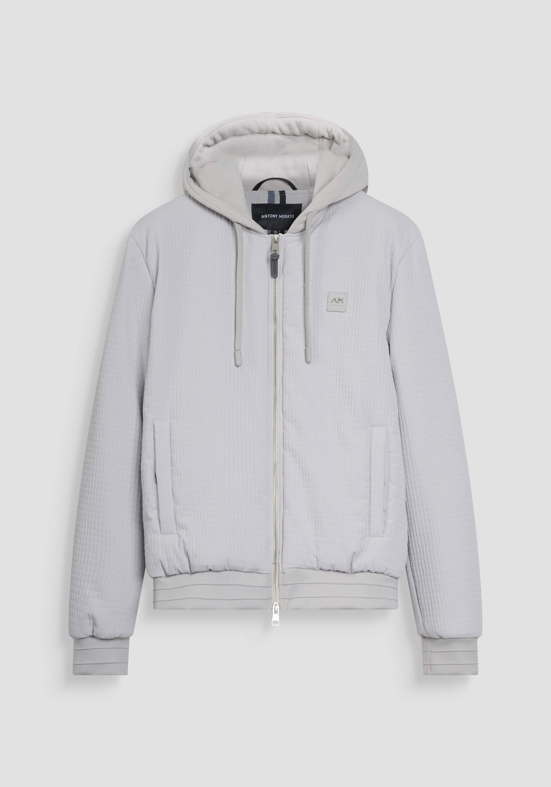 CHAQUETA BOMBER REGULAR FIT EN TEJIDO TÉCNICO DOBBY CON RELLENO SINTÉTICO