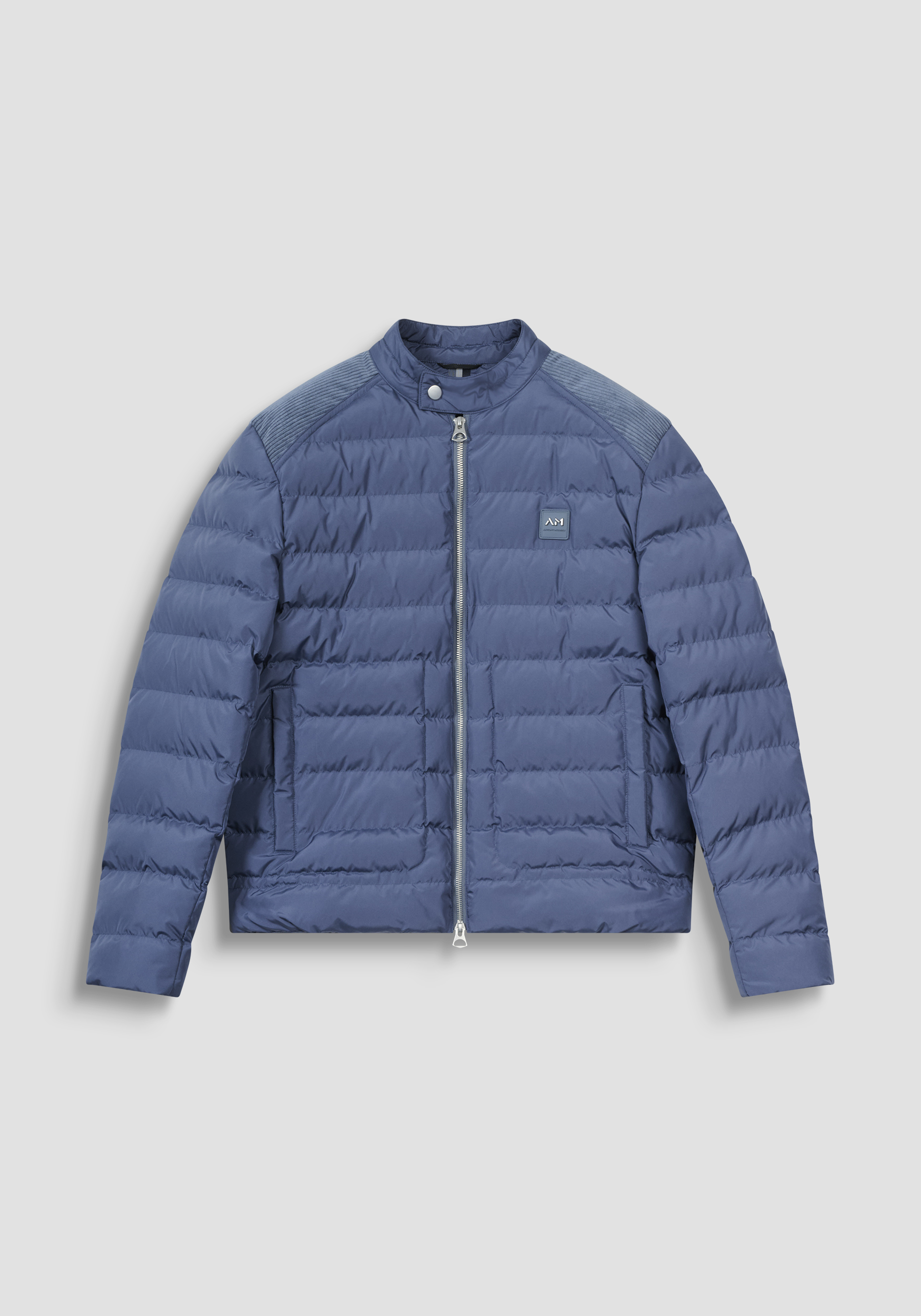 PLUMAS REGULAR FIT EN TERCIOPELO CON RELLENO SINTÉTICO