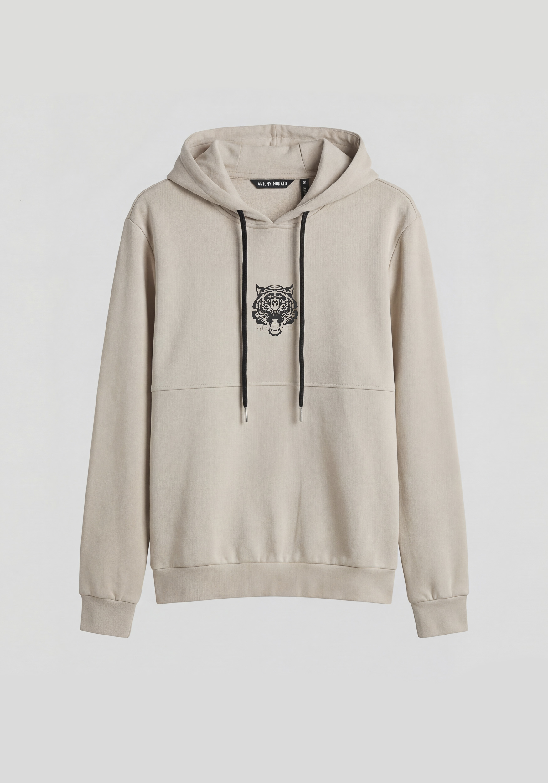 SUDADERA CON CAPUCHA RELAXED FIT DE MEZCLA DE ALGODÓN INTERLOCK