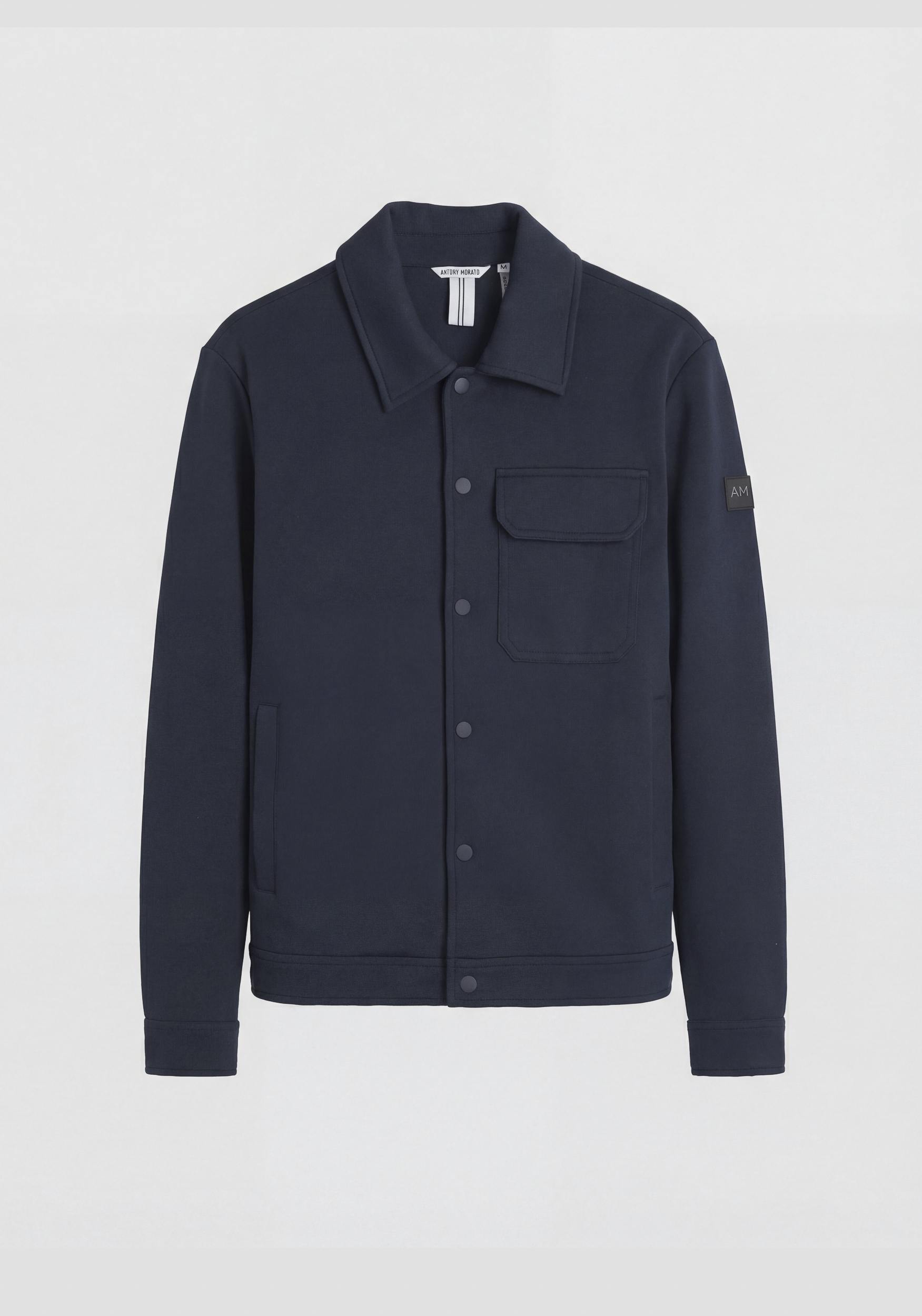 SUDADERA CHAQUETA SLIM FIT DE MEZCLA DE ALGODÓN CON BOLSILLO