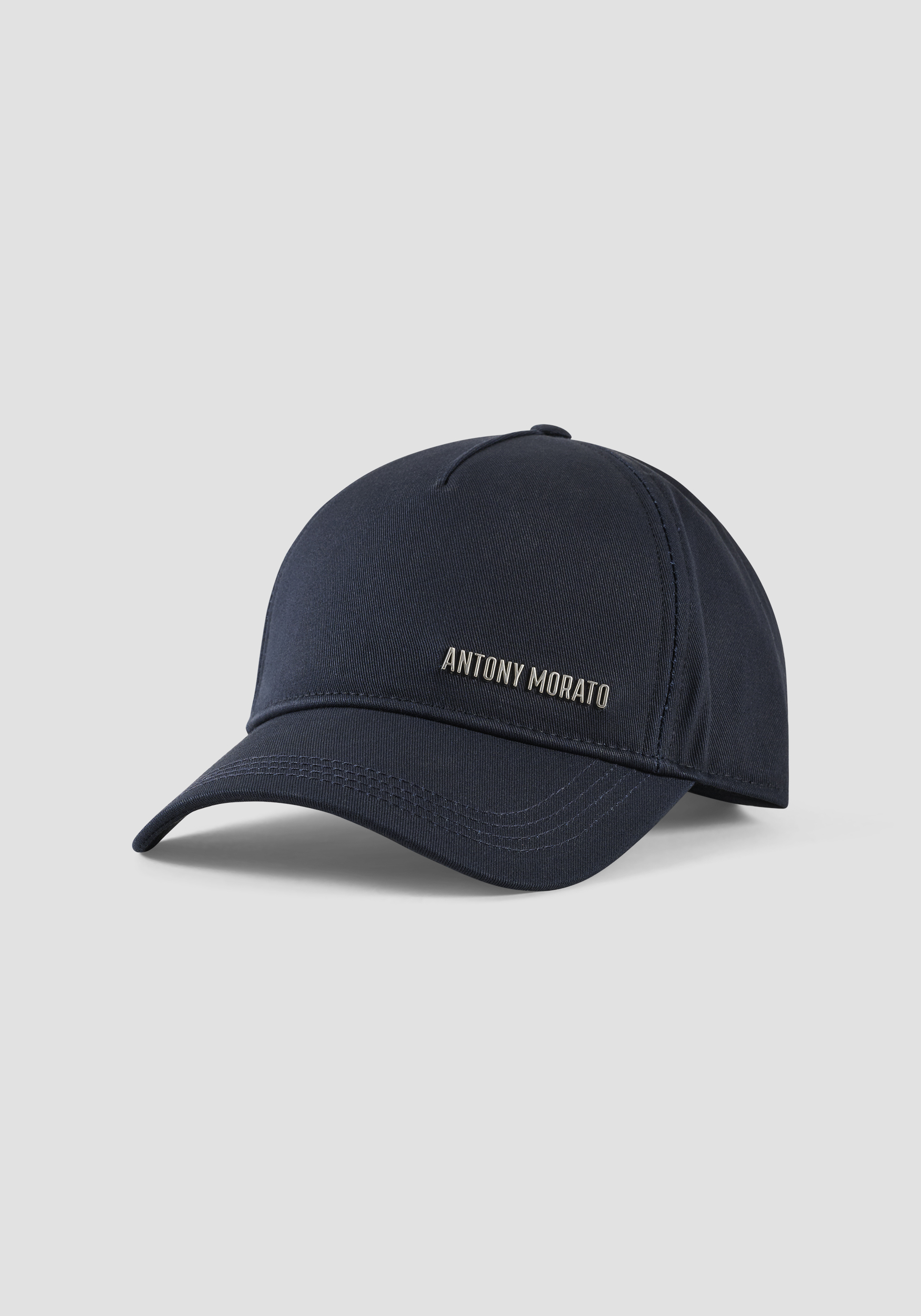 GORRA DE BÉISBOL DE SUAVE ALGODÓN ELÁSTICO CON LOGOTIPO EN RELIEVE