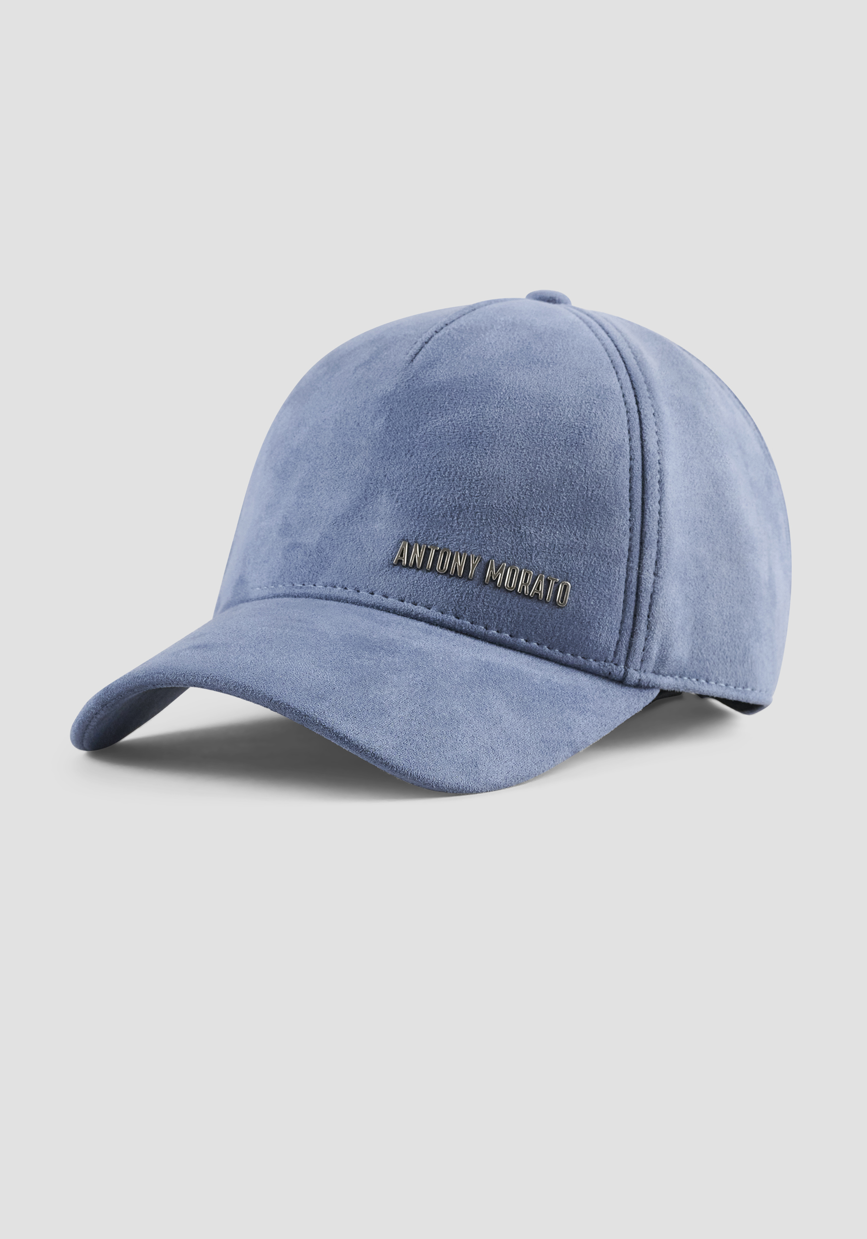BASEBALL CAP IN SUEDE-EFFECT FABRIC