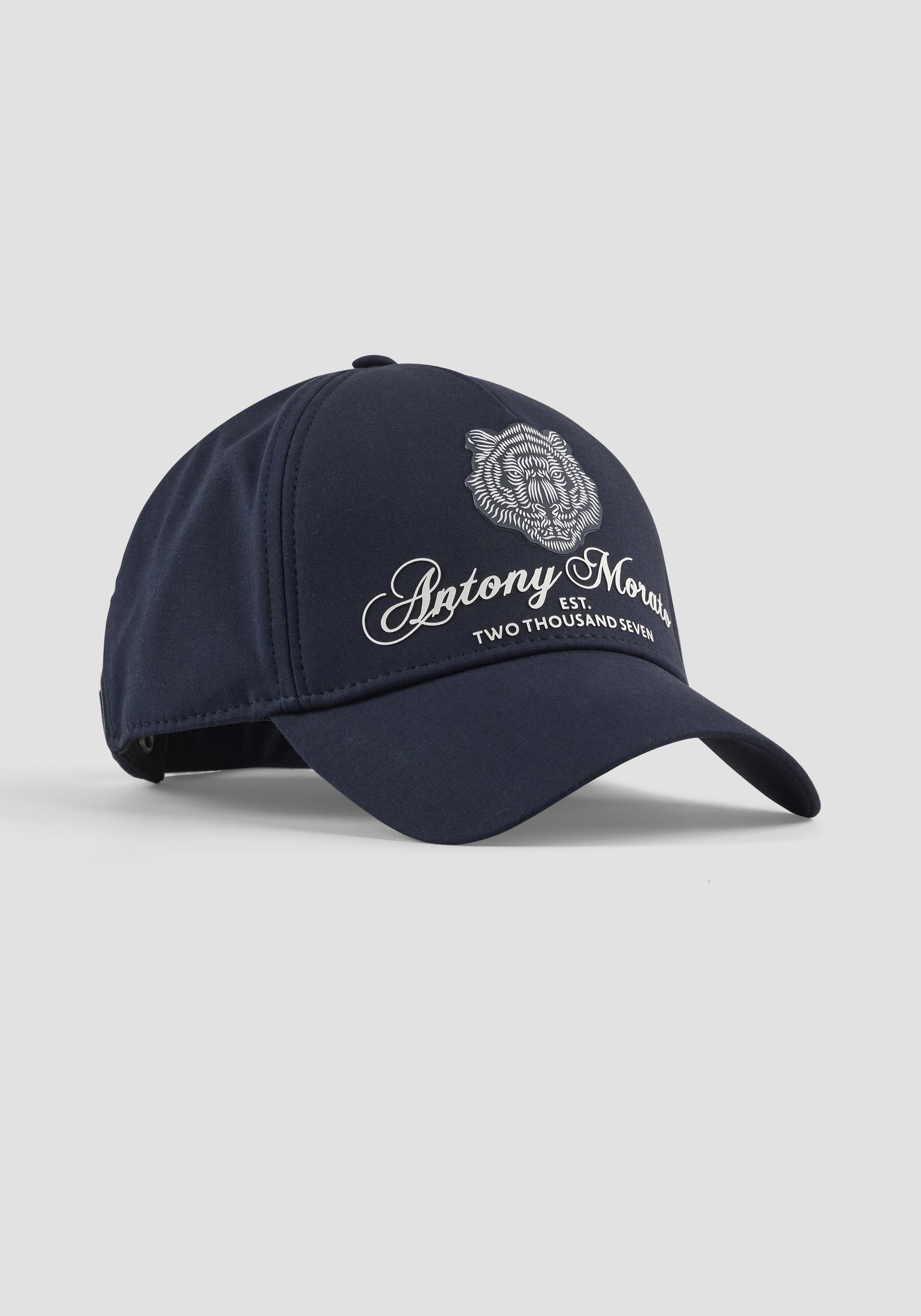 GORRA DE BÉISBOL DE POPELINA CON PARCHE DE TIGRE