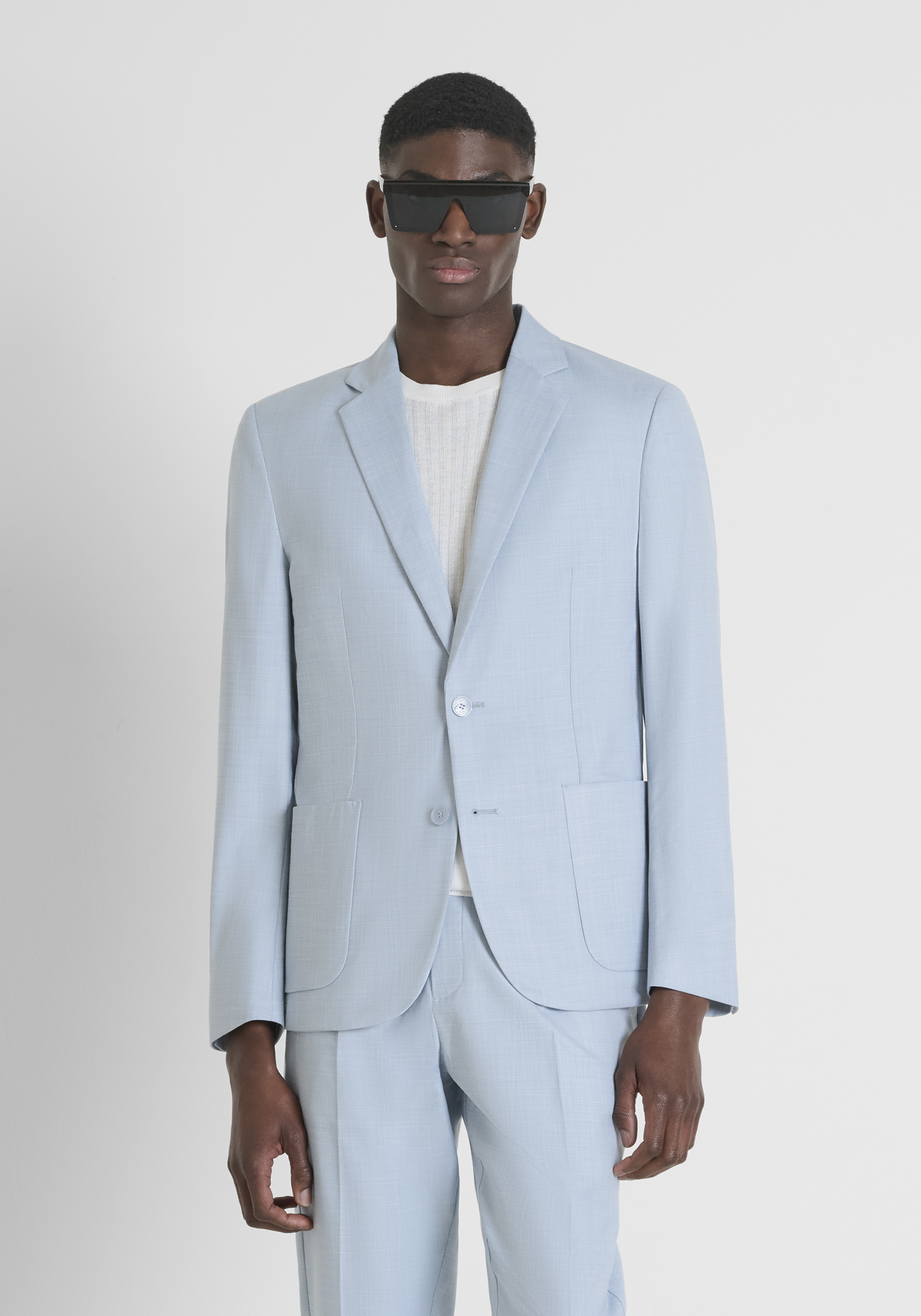 CHAQUETA REGULAR FIT «ELLIE» DE TEJIDO MIXTO DE VISCOSA