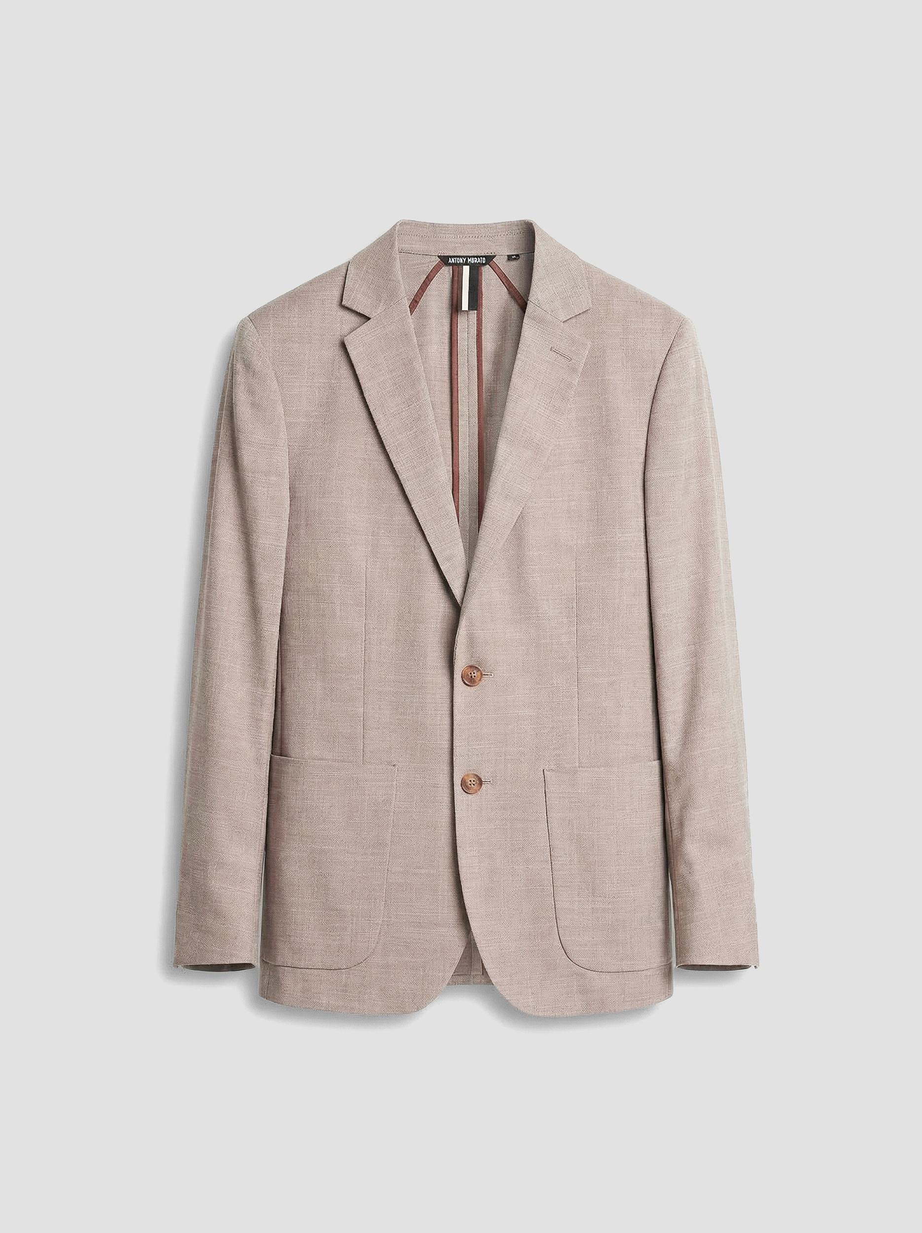 CHAQUETA SLIM FIT «JULIE» DE VISCOSA ELÁSTICA SLUB