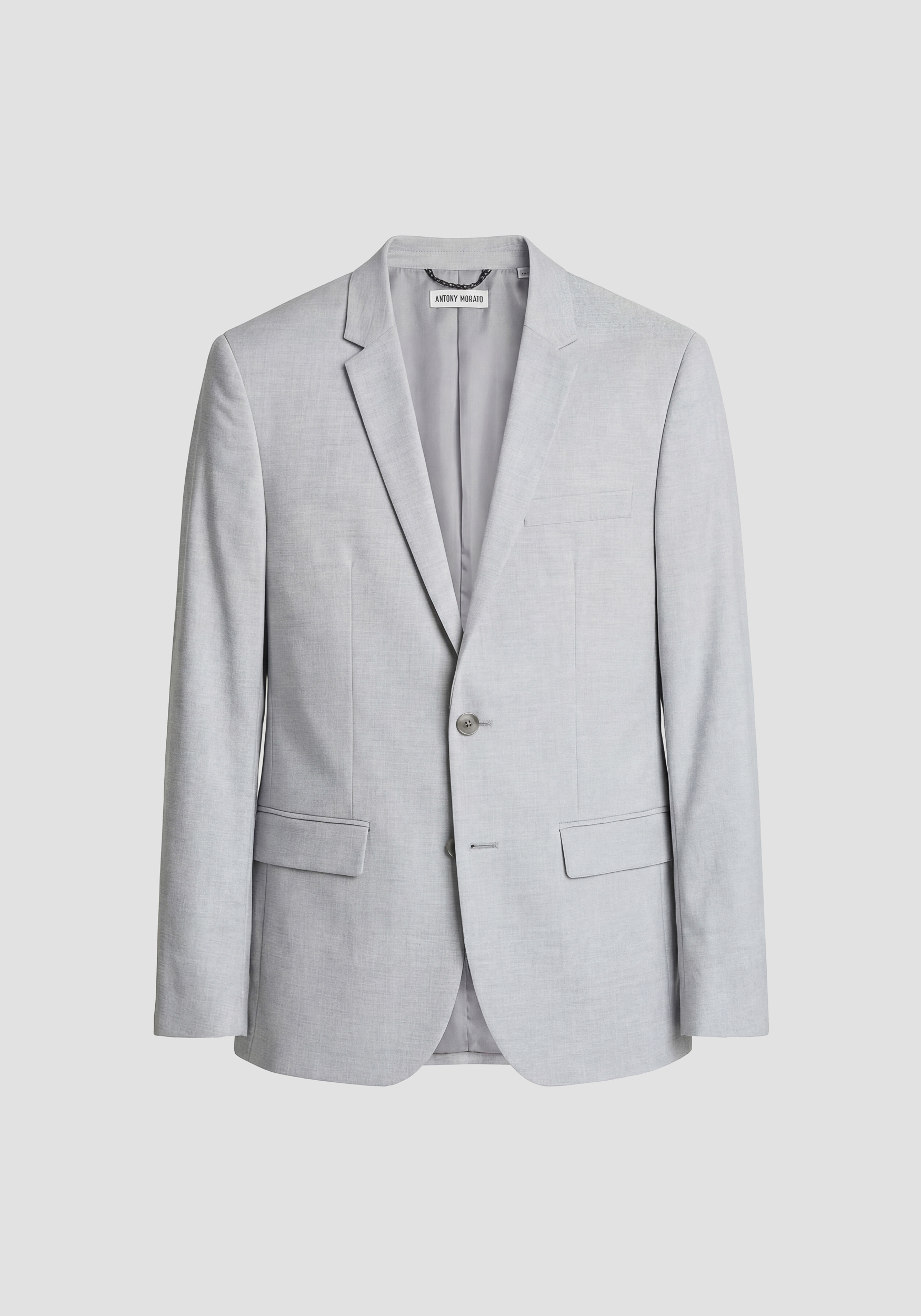 CHAQUETA SLIM FIT «BONNIE» DE MEZCLA DE VISCOSA ELÁSTICA CON MICROPATRÓN