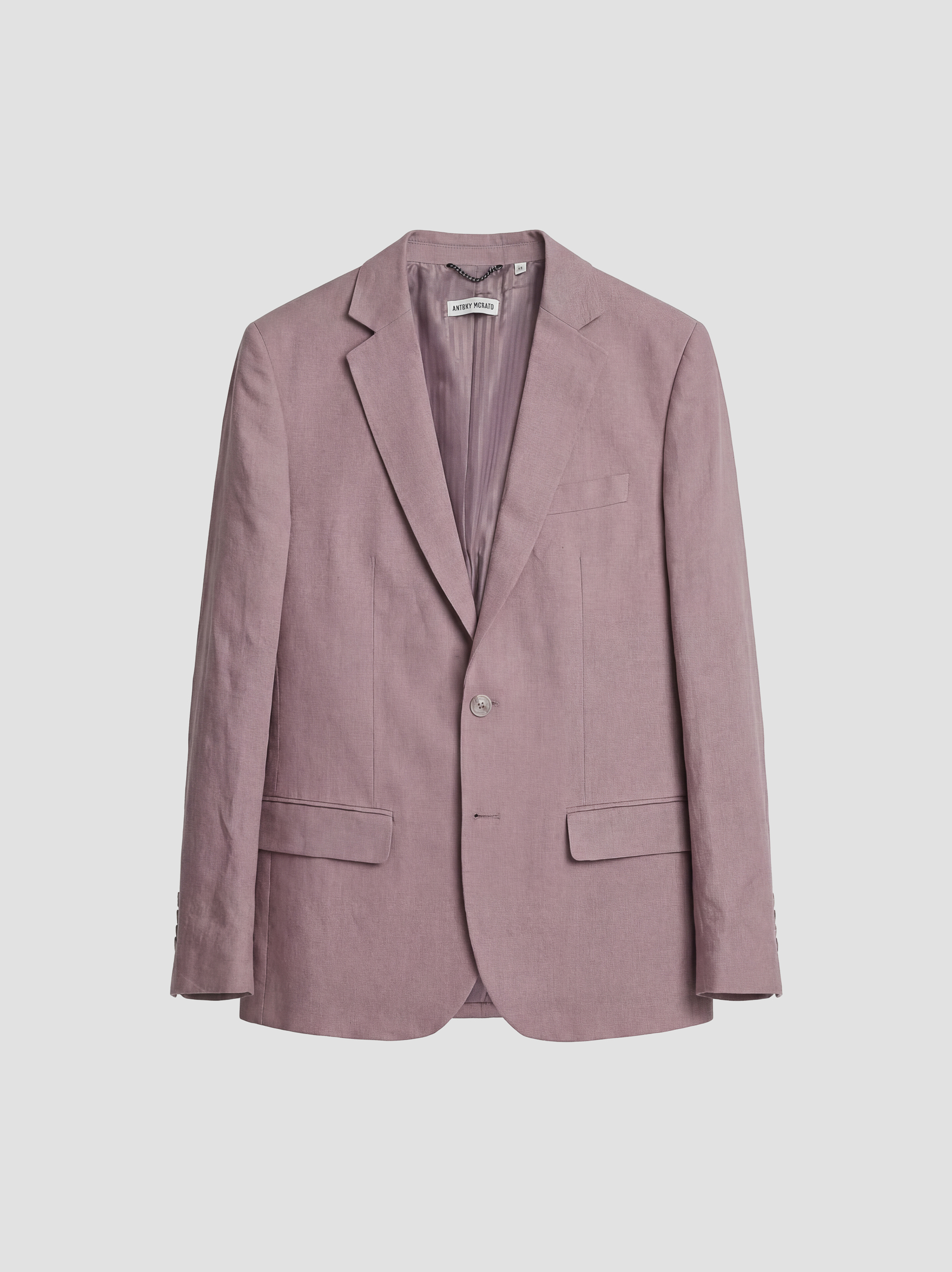 CHAQUETA REGULAR FIT «LUIS» DE MEZCLA DE LINO Y VISCOSA