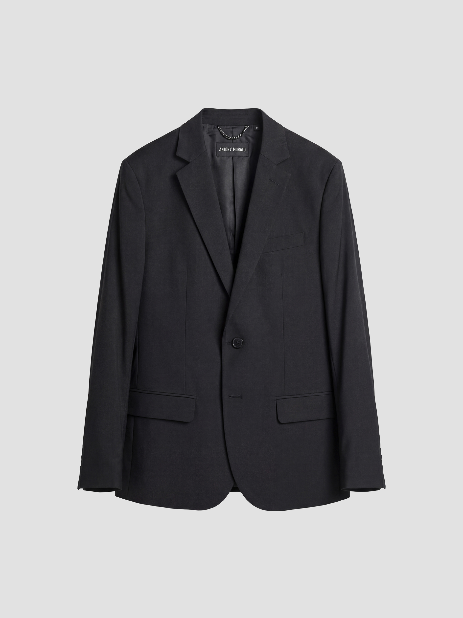 CHAQUETA REGULAR FIT «LUIS» DE MEZCLA DE LINO Y VISCOSA