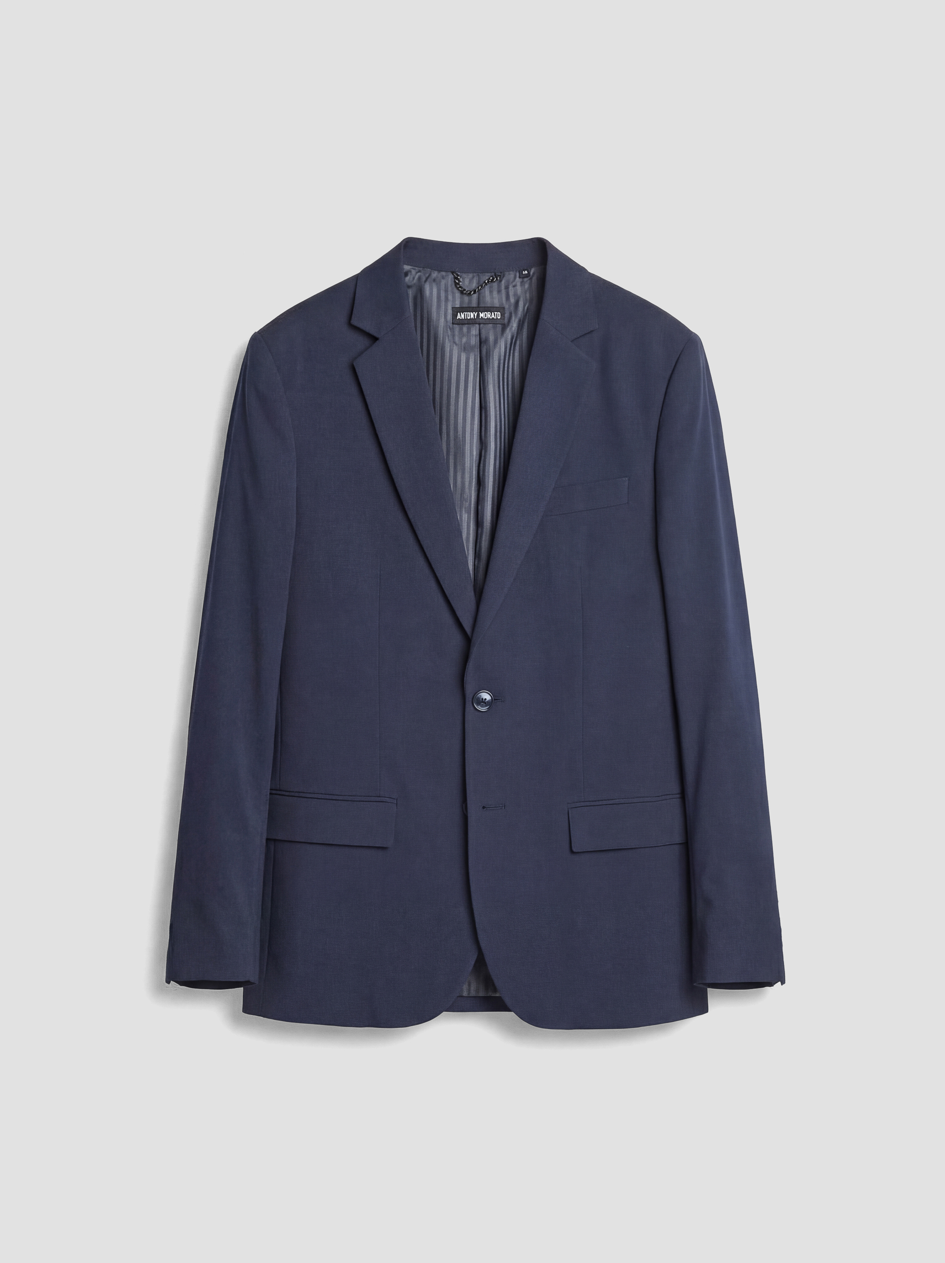 CHAQUETA RELAXED FIT «EVAN» DE SARGA DE LINO TENCEL