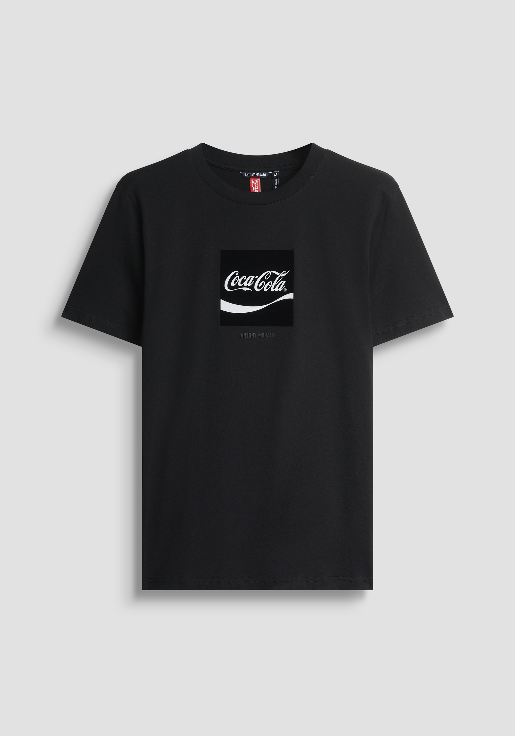 CAMISETA REGULAR FIT EN JERSEY DE ALGODÓN CON ESTAMPADO COCA-COLA