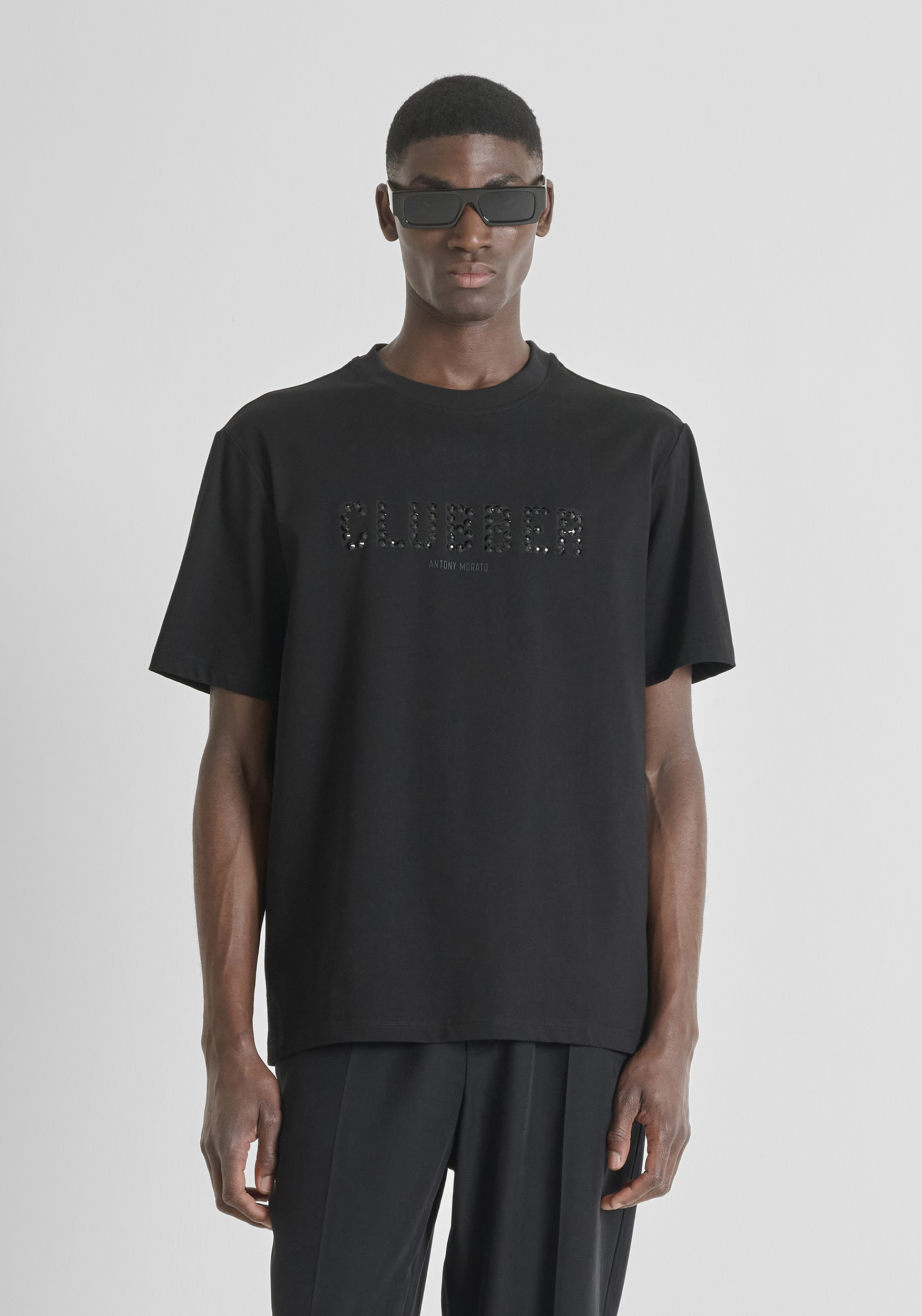 CAMISETA RELAXED FIT EN JERSEY DE ALGODÓN PARTY COLLECTION