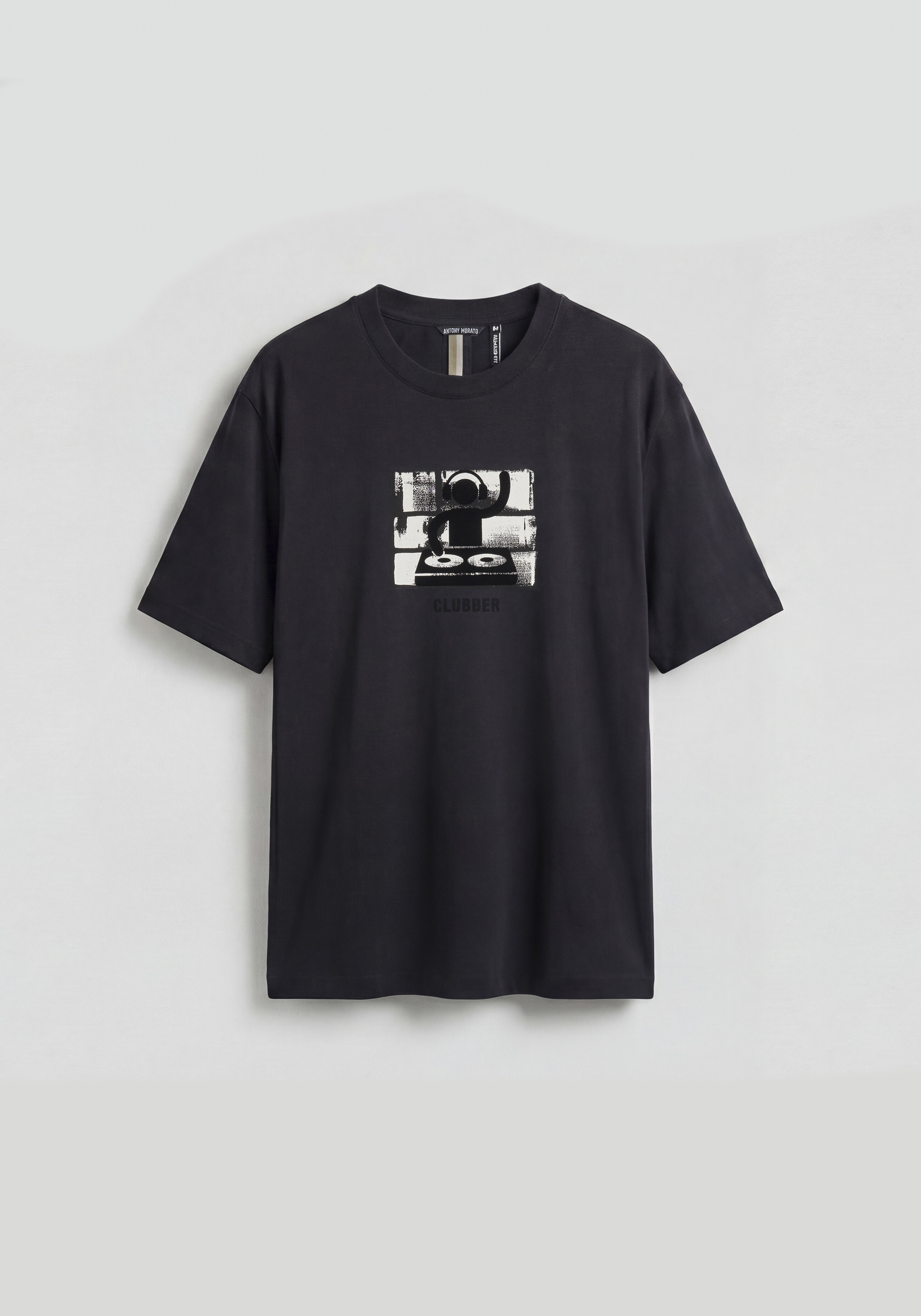 CAMISETA RELAXED FIT DE PUNTO DE ALGODÓN CON ESTAMPADO DJ EARLY COLLECTION