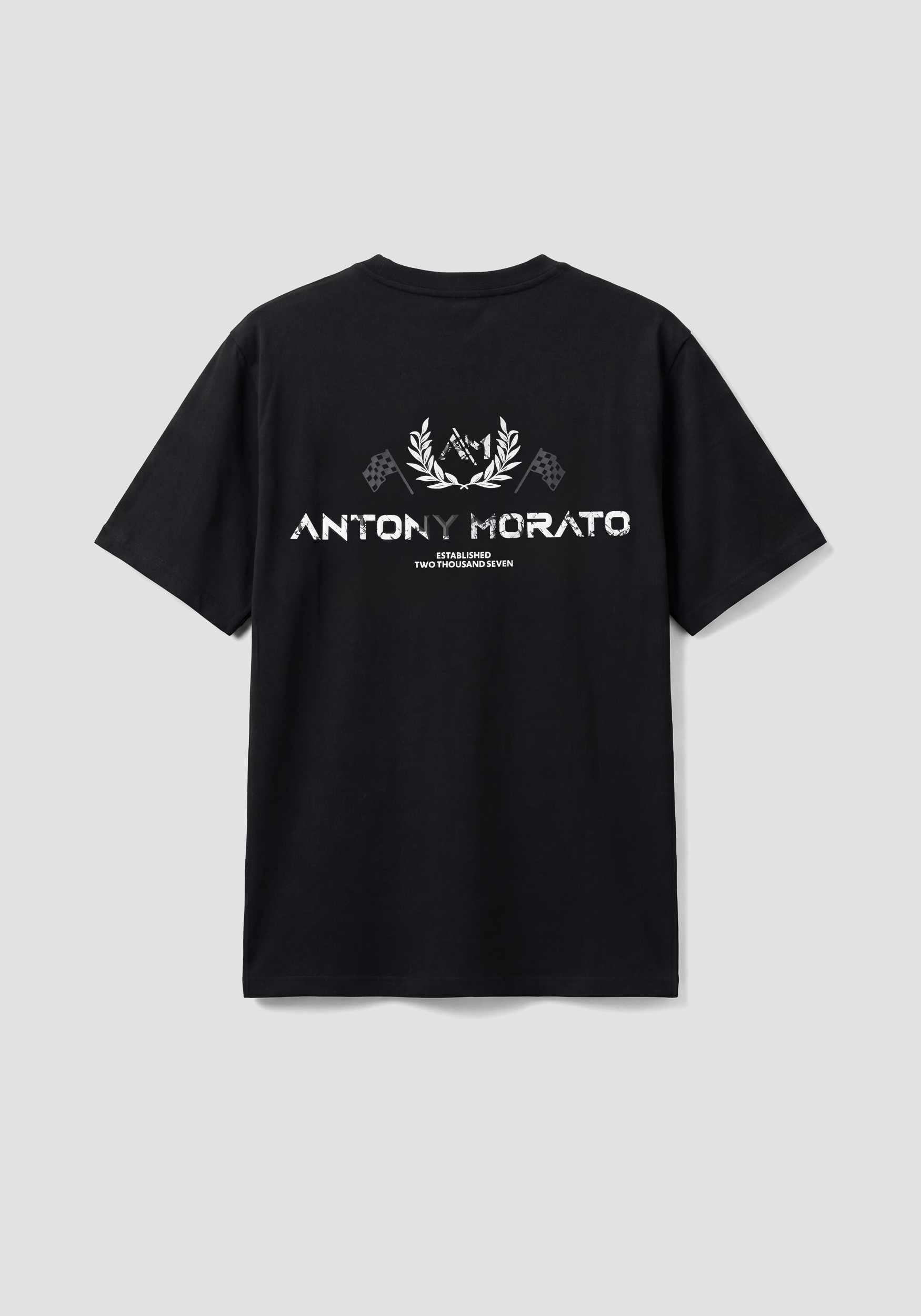 CAMISETA RELAXED FIT DE PUNTO DE ALGODÓN CON ESTAMPADO EFECTO MÁRMOL