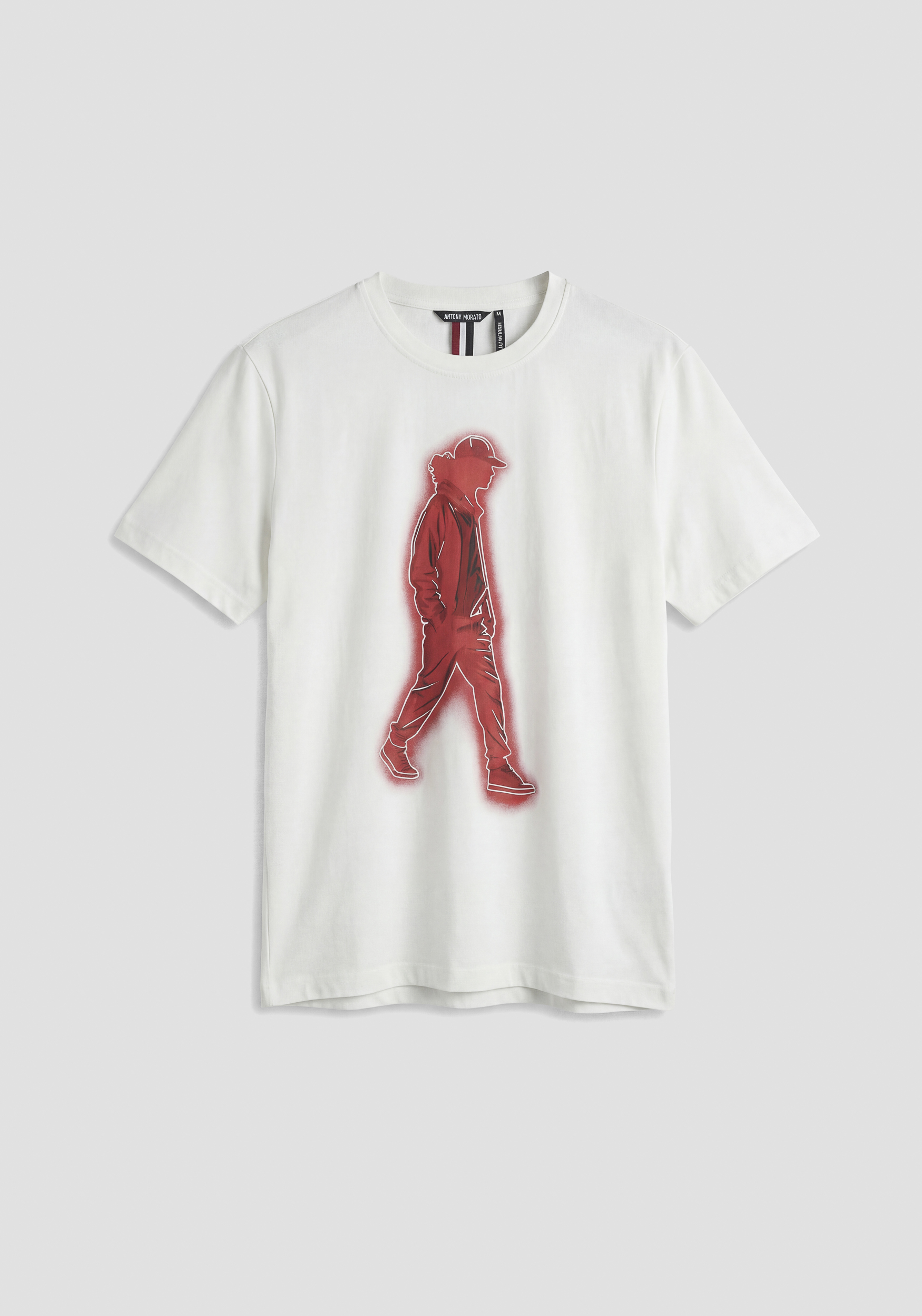 REGULAR FIT COTTON JERSEY T-SHIRT WITH PHOTOGRAPHIC PRINT