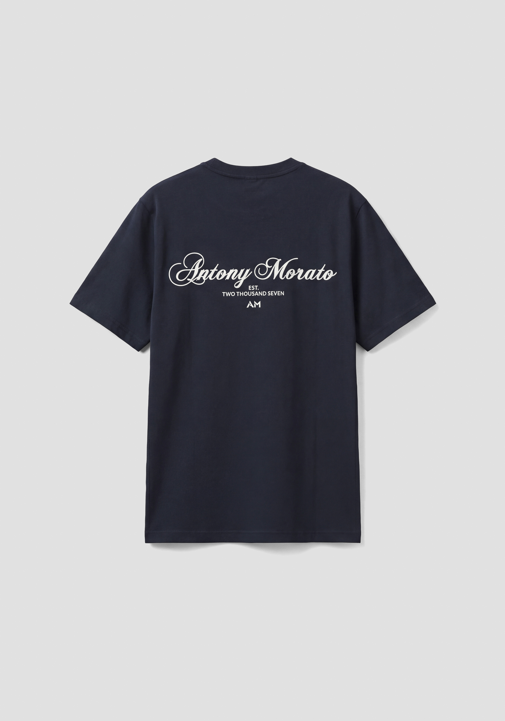 CAMISETA DE AJUSTE RELAJADO EN JERSEY DE ALGODÓN CON DOBLE ESTAMPADO