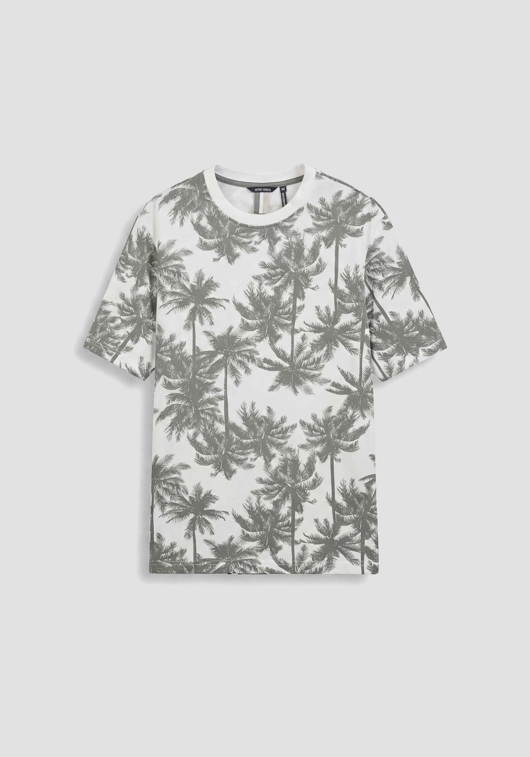 RELAXED FIT T-SHIRT WITH ALLOVER PRINT