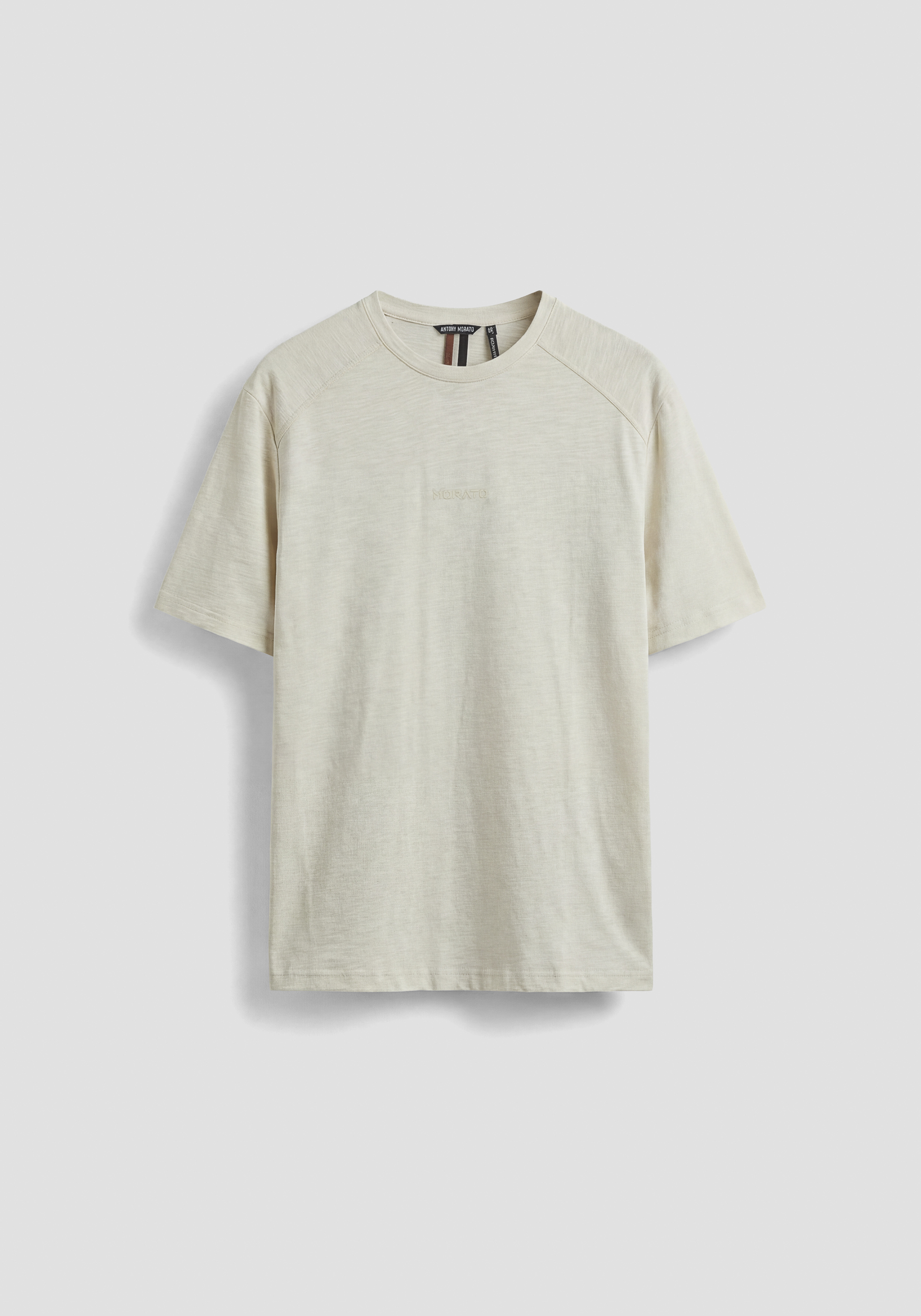 CAMISETA RELAXED FIT BÁSICA DE ALGODÓN SLUB