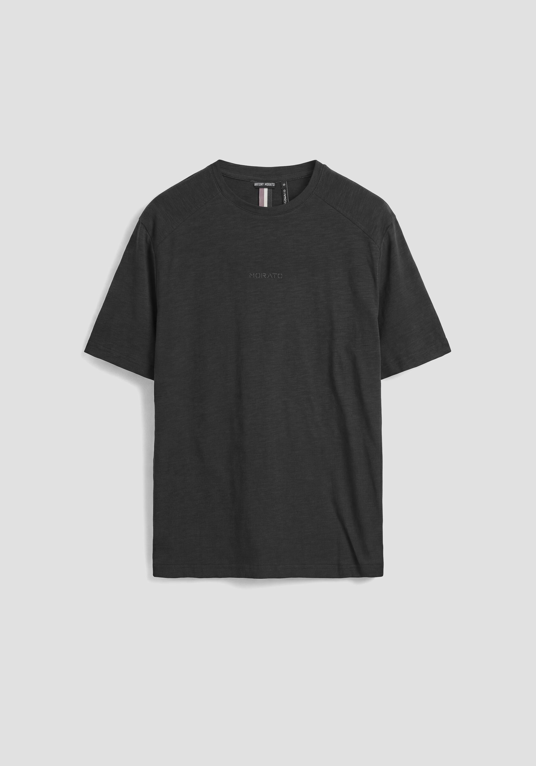 CAMISETA RELAXED FIT BÁSICA DE ALGODÓN SLUB