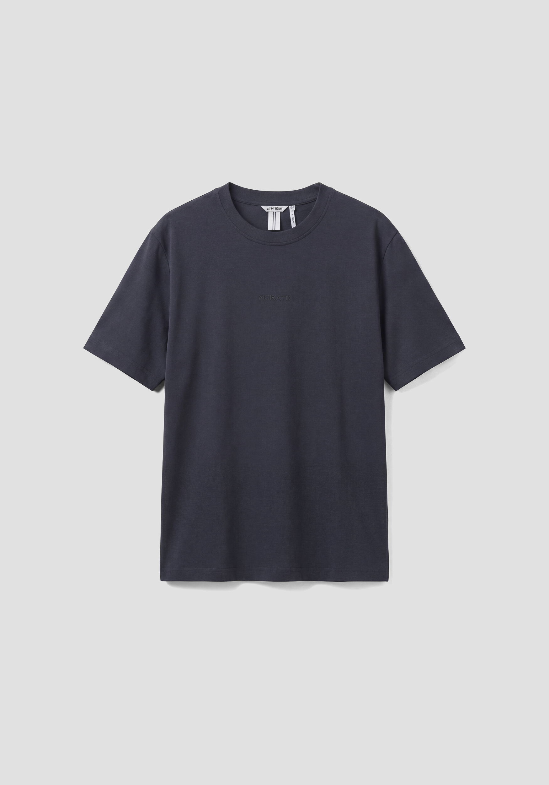 CAMISETA RELAXED FIT DE PUNTO DE ALGODÓN CON LOGOTIPO