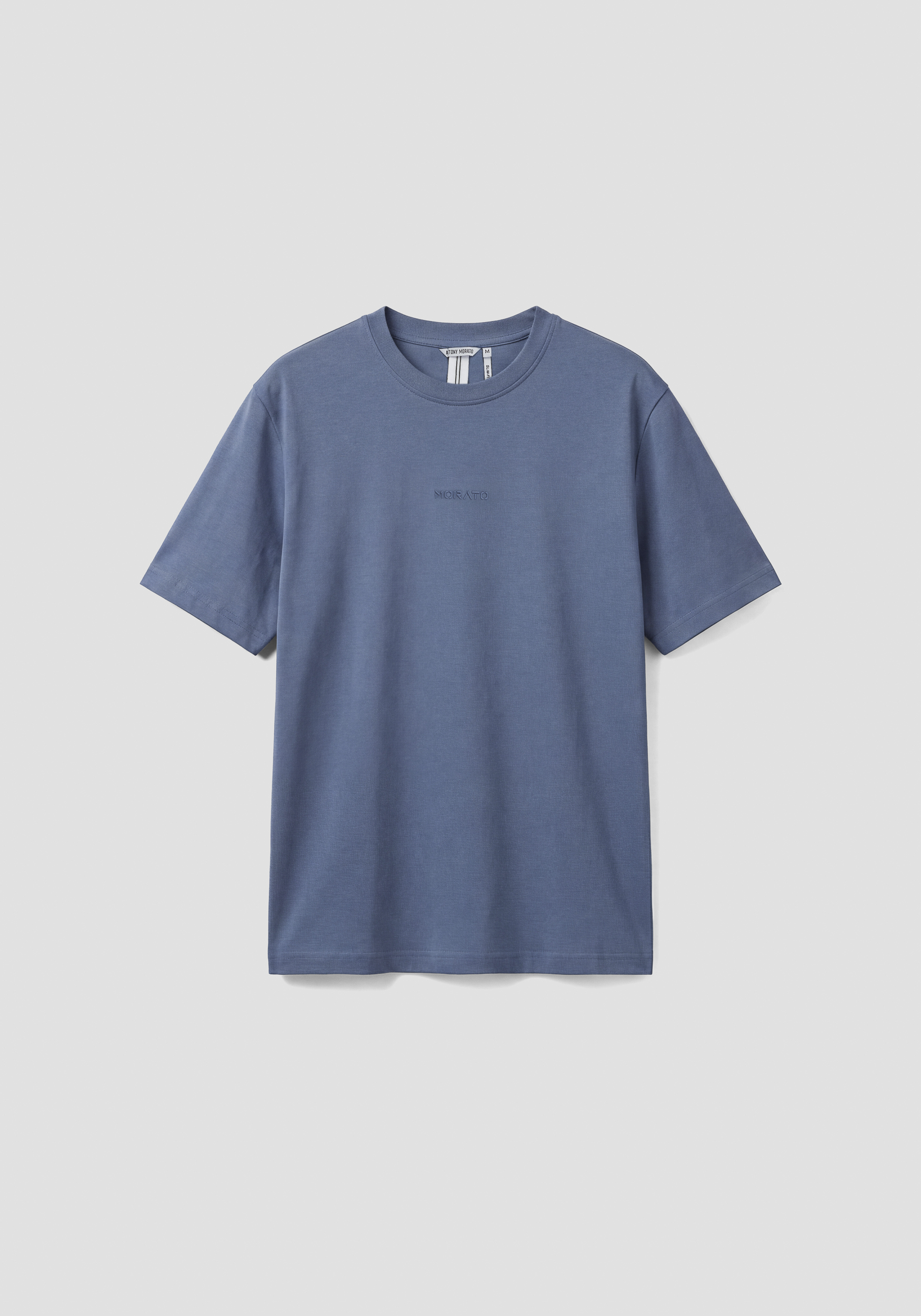 CAMISETA RELAXED FIT DE PUNTO DE ALGODÓN CON LOGOTIPO