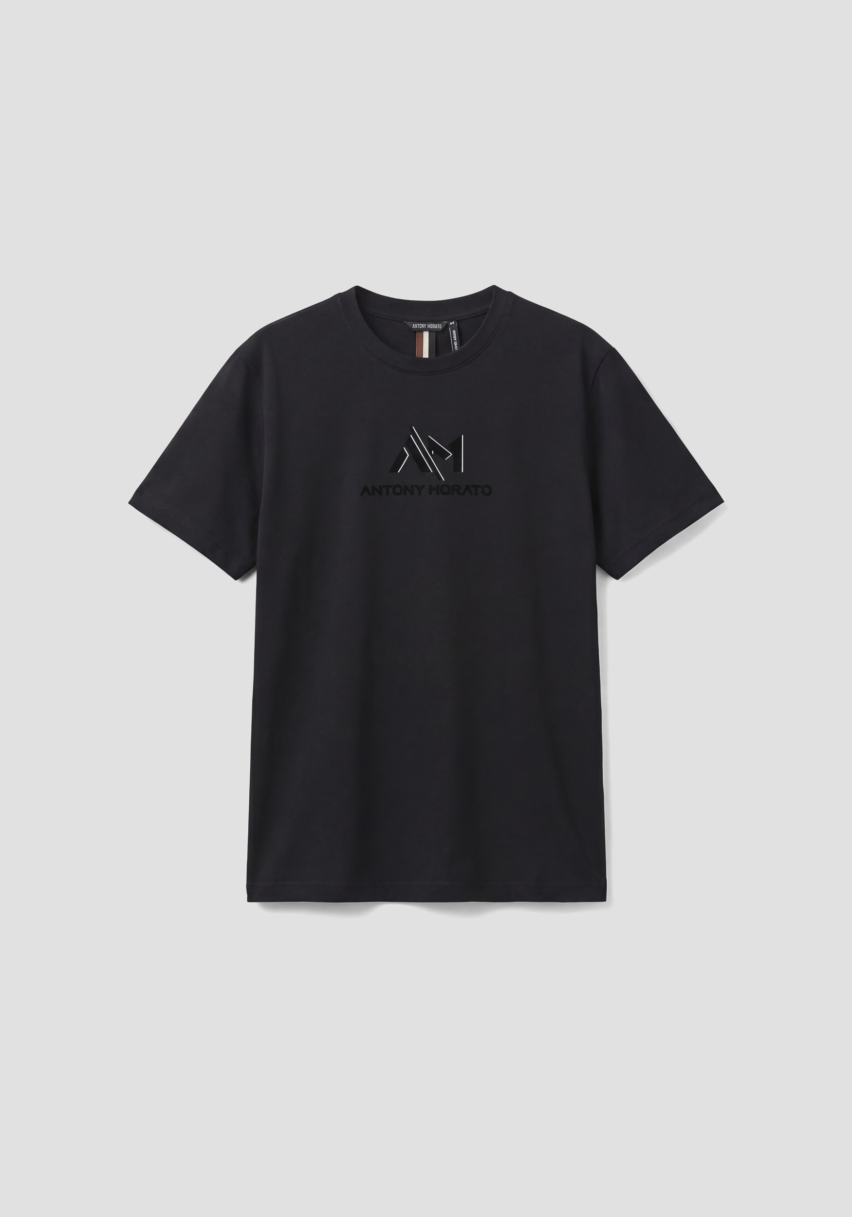 CAMISETA REGULAR FIT DE PUNTO DE ALGODÓN CON LOGOTIPO