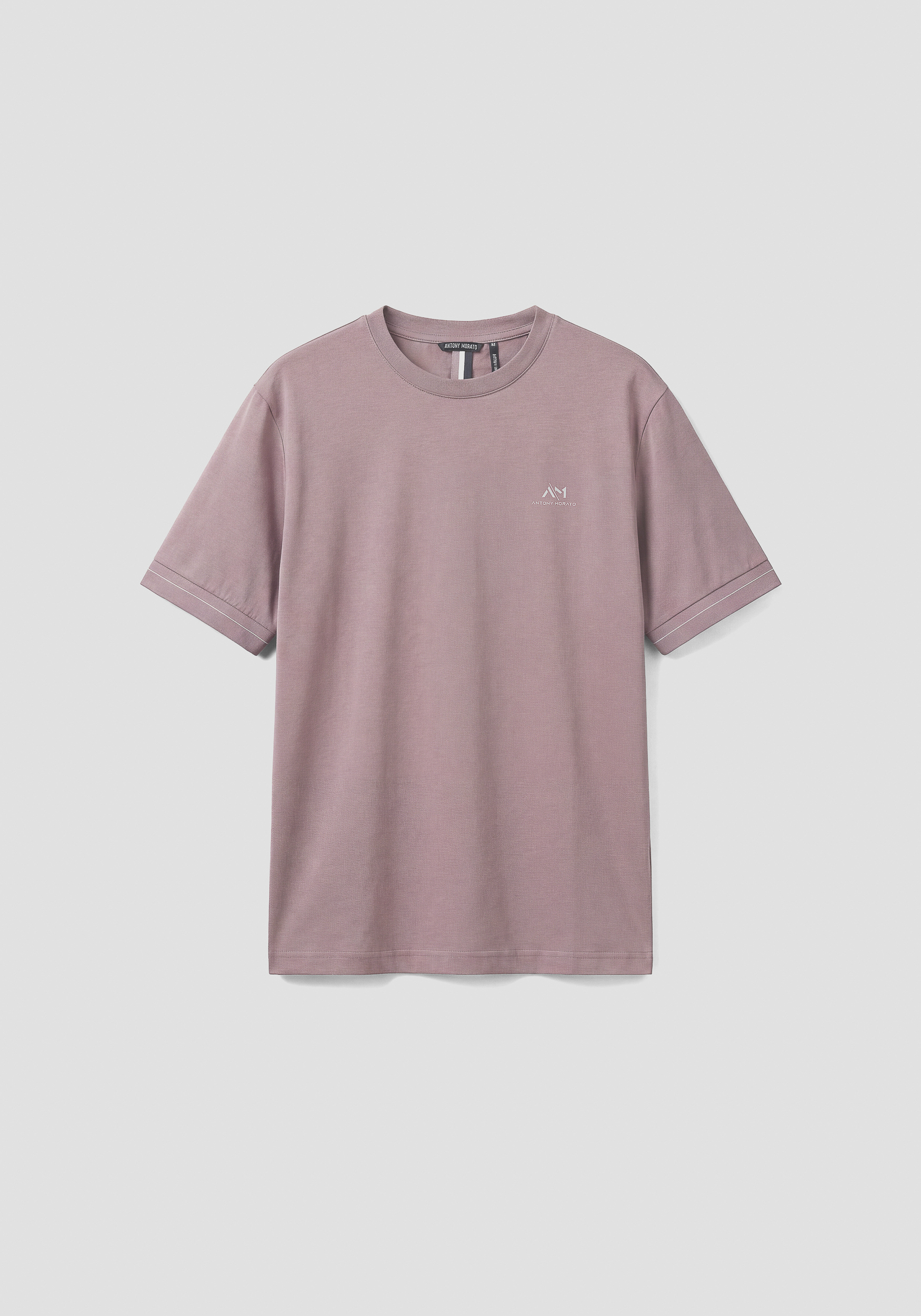 CAMISETA REGULAR FIT DE PUNTO DE ALGODÓN CON LOGOTIPO