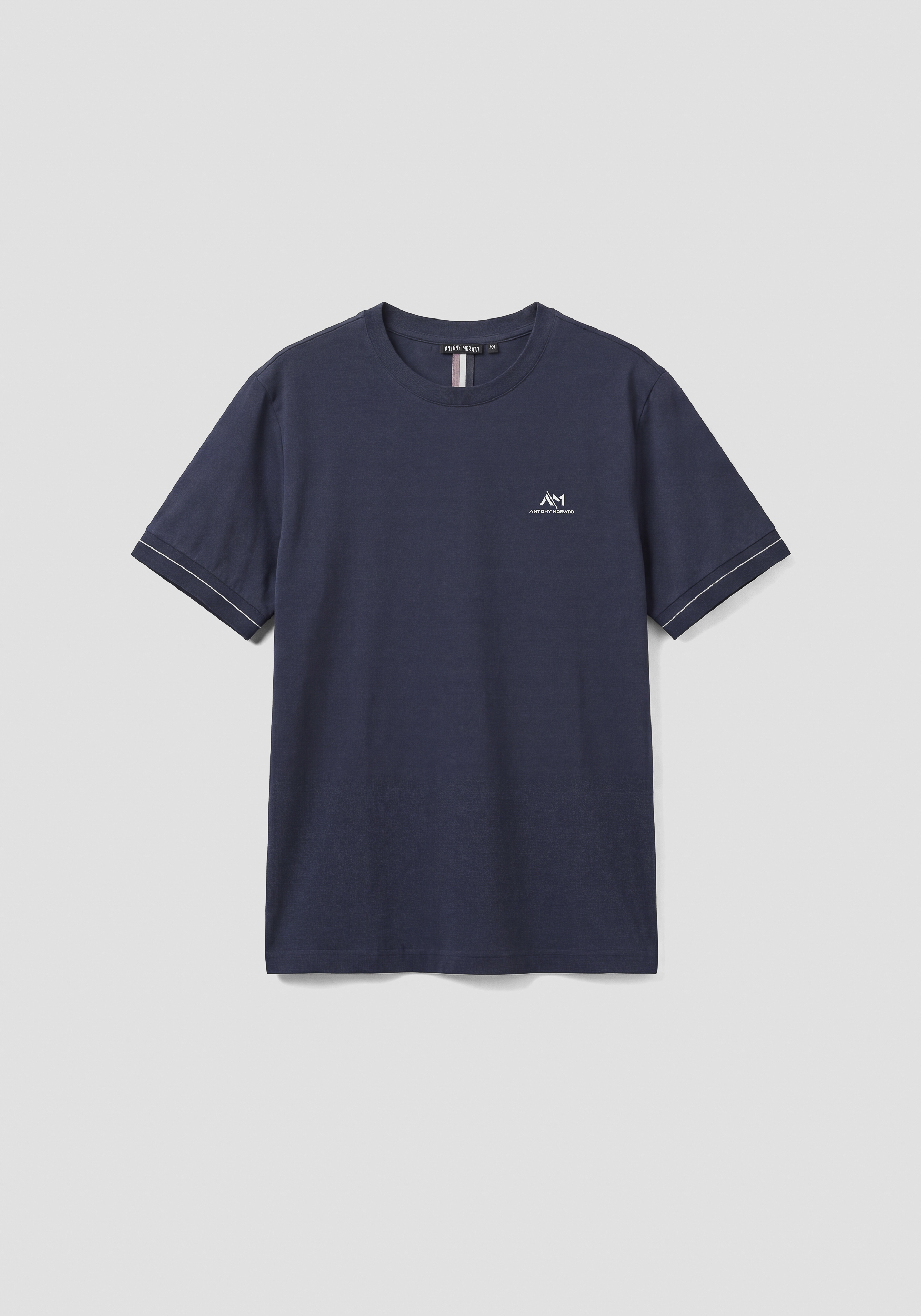 CAMISETA REGULAR FIT DE PUNTO DE ALGODÓN CON LOGOTIPO