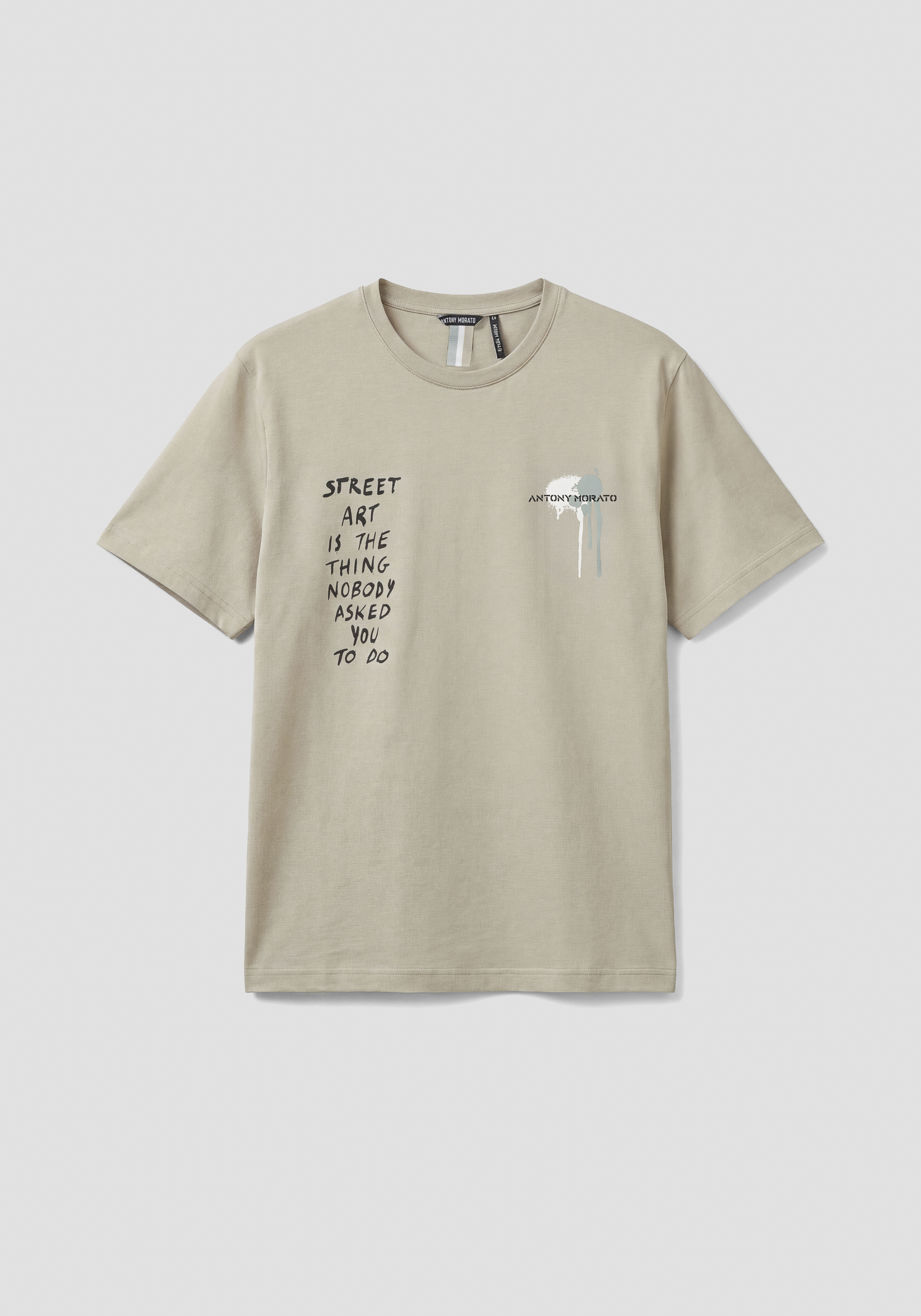 CAMISETA RELAXED FIT DE ALGODÓN STREET ART