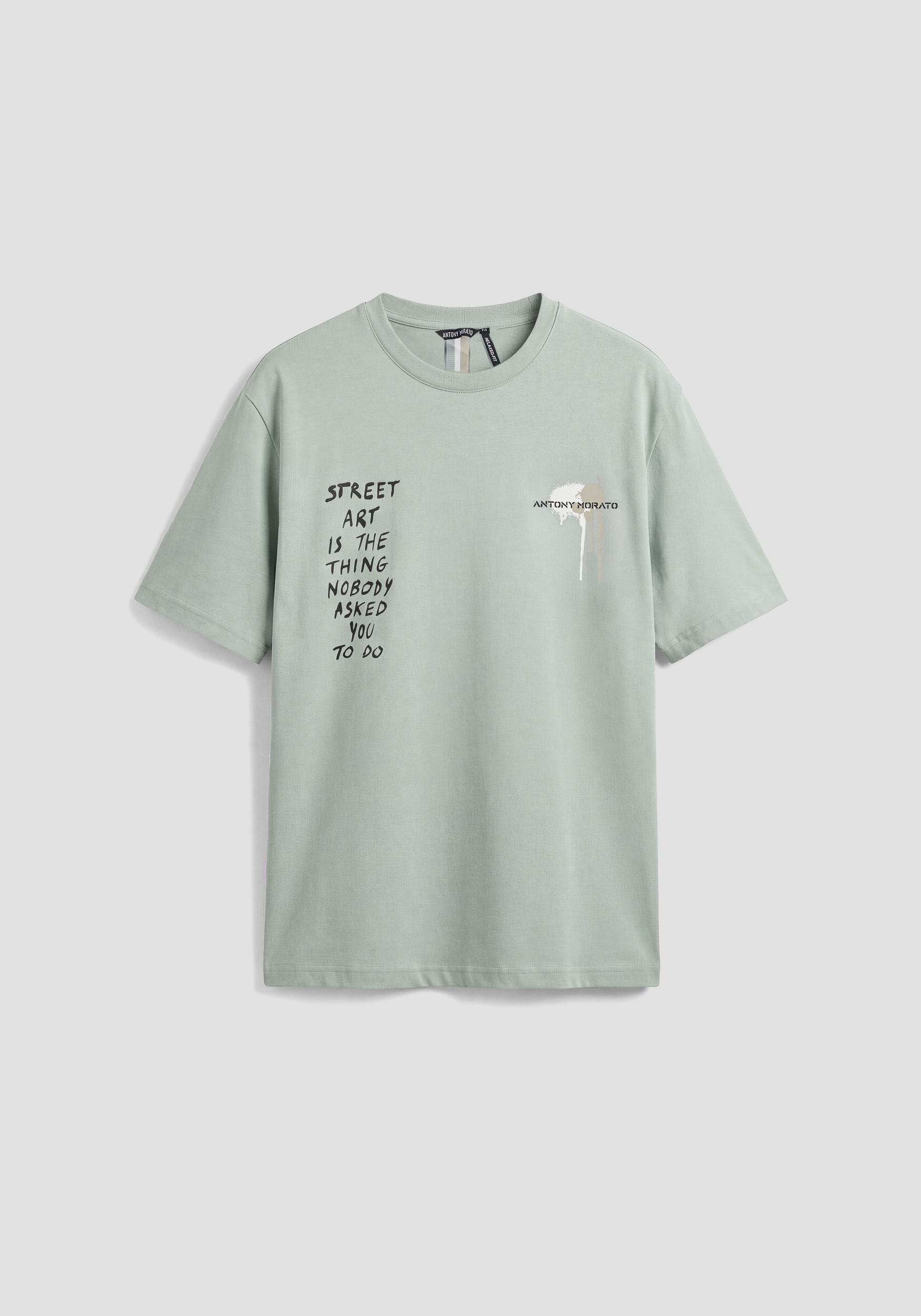 CAMISETA RELAXED FIT DE ALGODÓN STREET ART