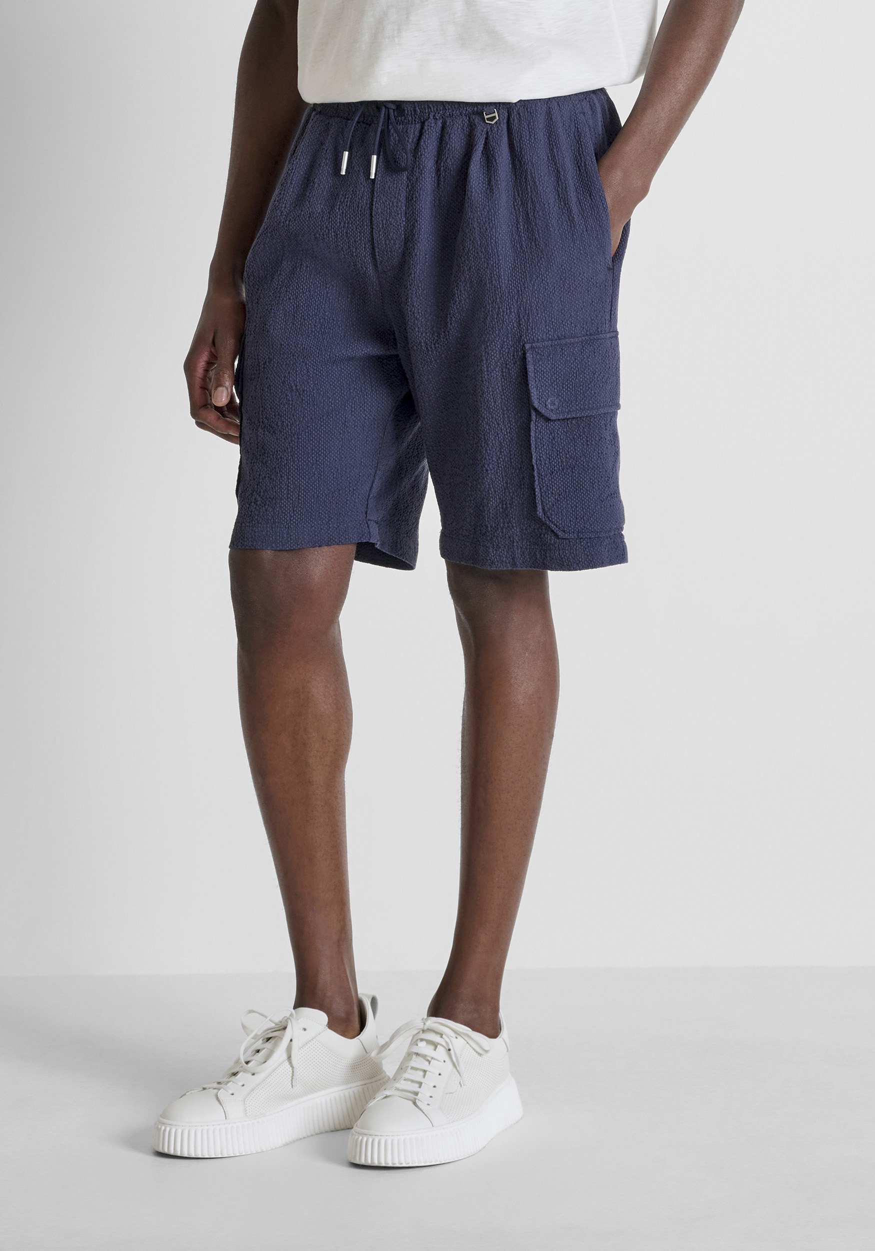 PANTALONES CORTOS RELAXED FIT DE ALGODÓN