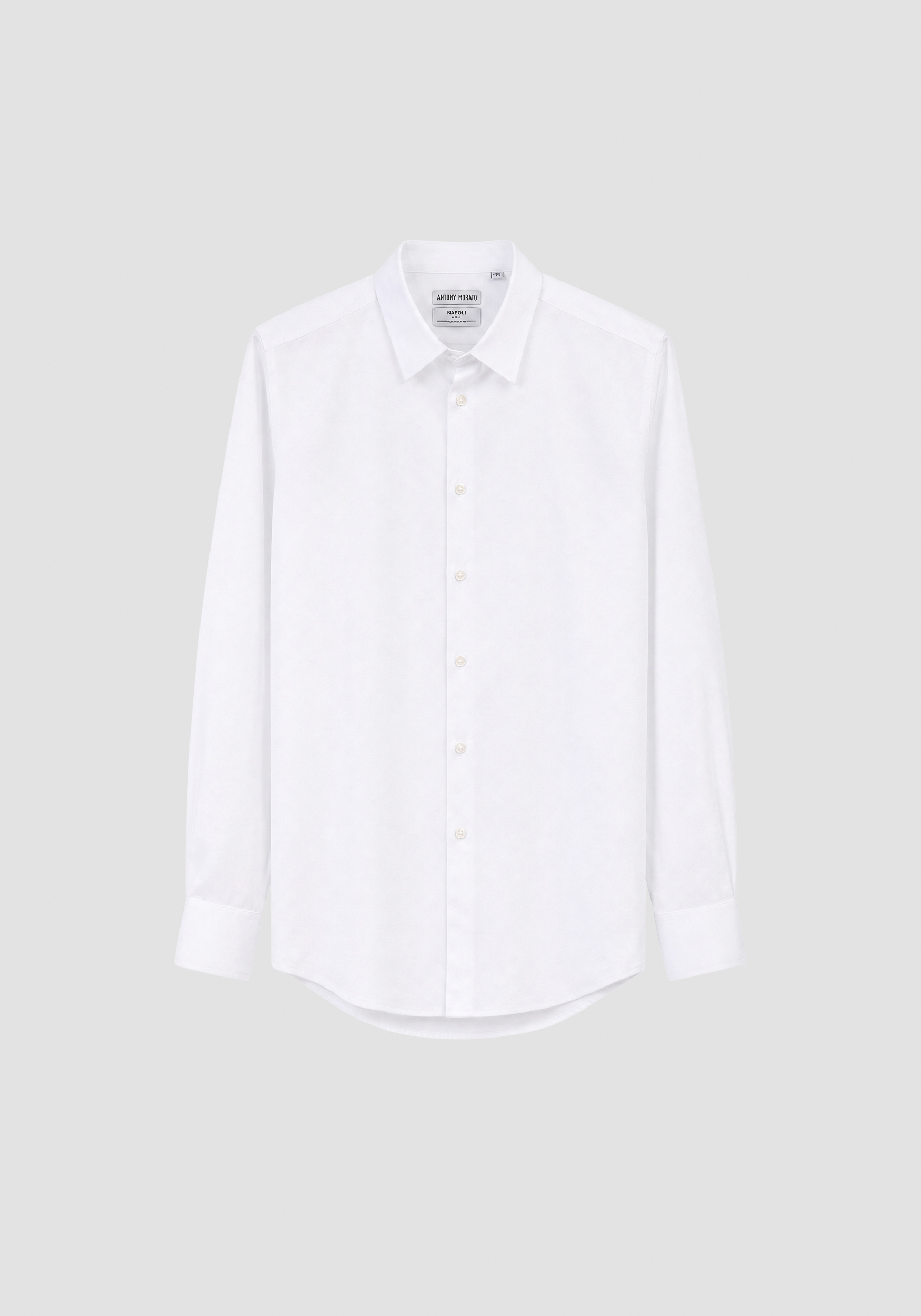 CAMICIA SLIM FIT "NAPOLI" IN MISTO COTONE