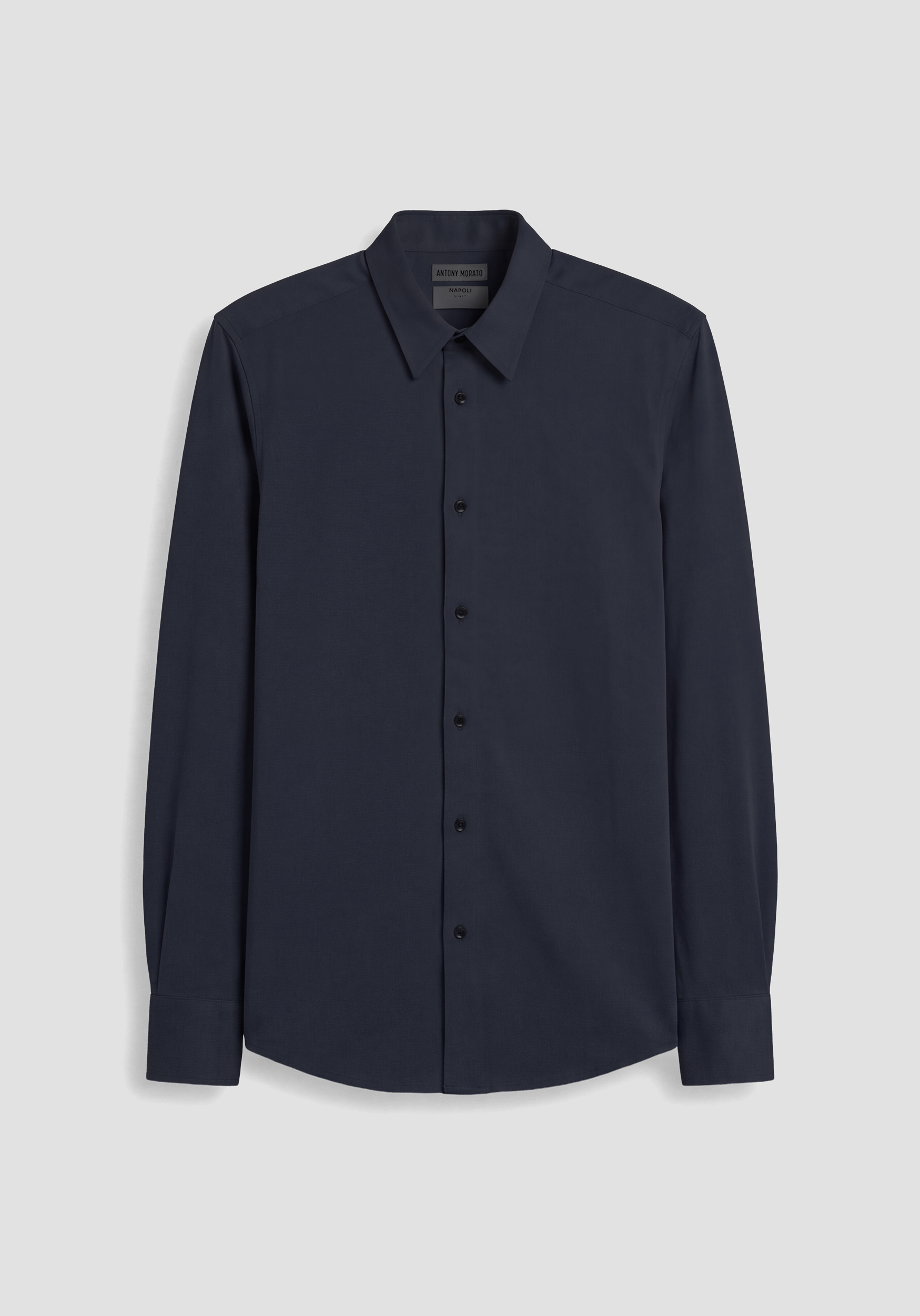 CAMISA SLIM FIT «NAPOLI» DE MEZCLA DE ALGODÓN