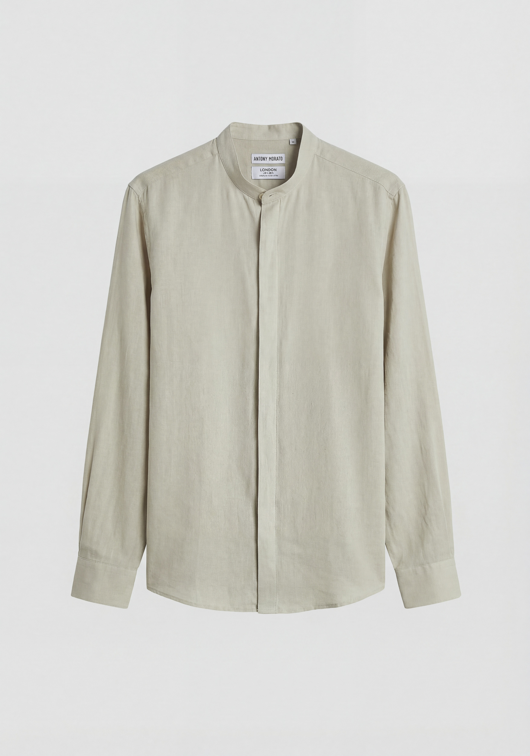 CAMISA REGULAR FIT «LONDON» DE VISCOSA DE TACTO SUAVE