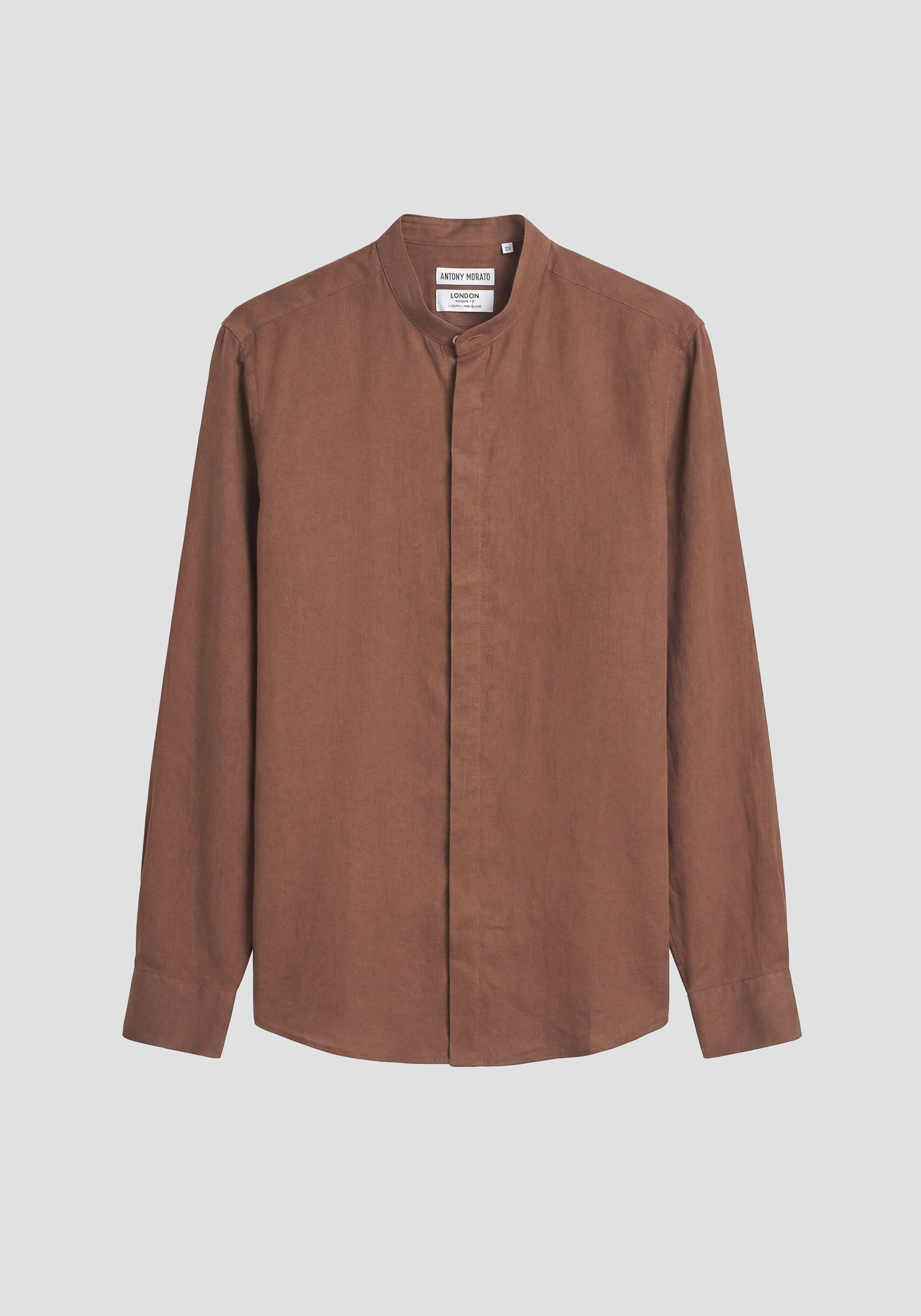 CAMISA REGULAR FIT «LONDON» DE VISCOSA DE TACTO SUAVE