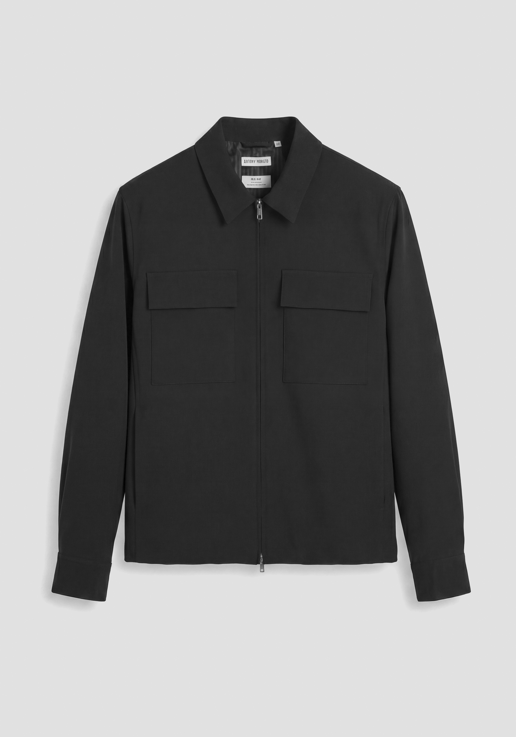 CAMISA REGULAR FIT «BREMA» DE MEZCLA DE VISCOSA ELÁSTICA