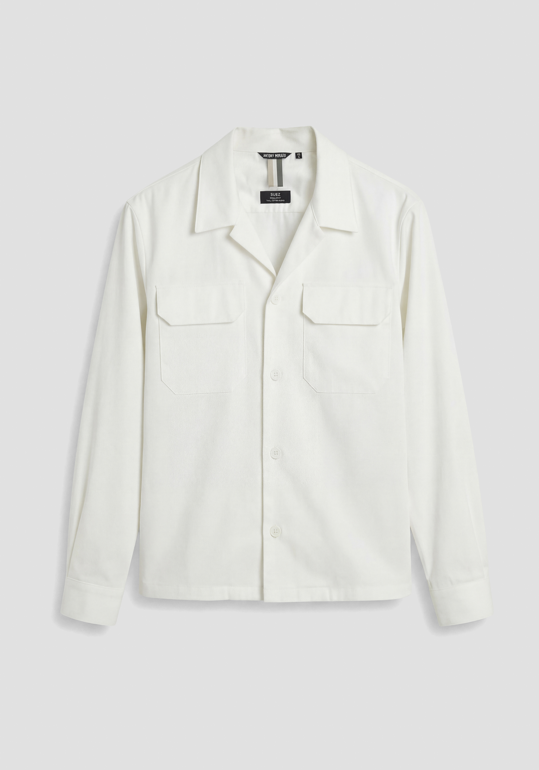 CAMISA REGULAR FIT «SUEZ» DE MEZCLA DE ALGODÓN Y LYOCELL